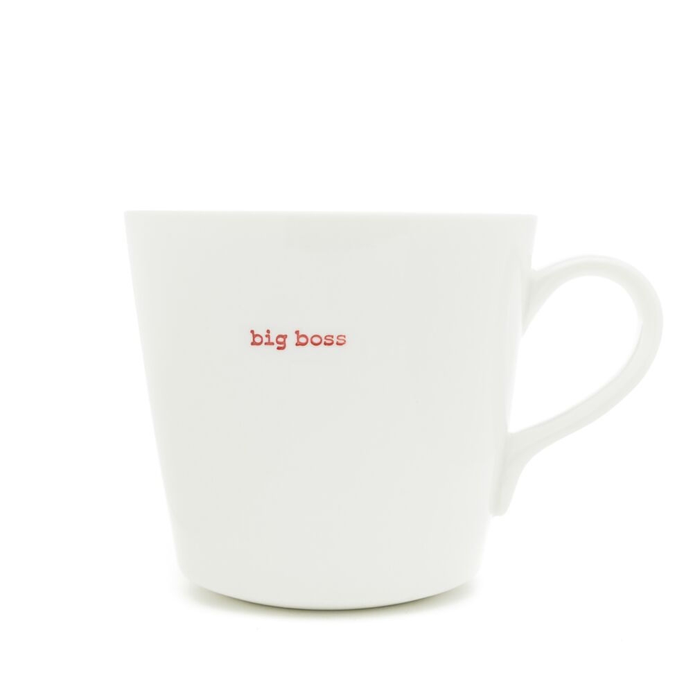 MAKE - Large Bucket Mug ""big boss"" 500 ml
