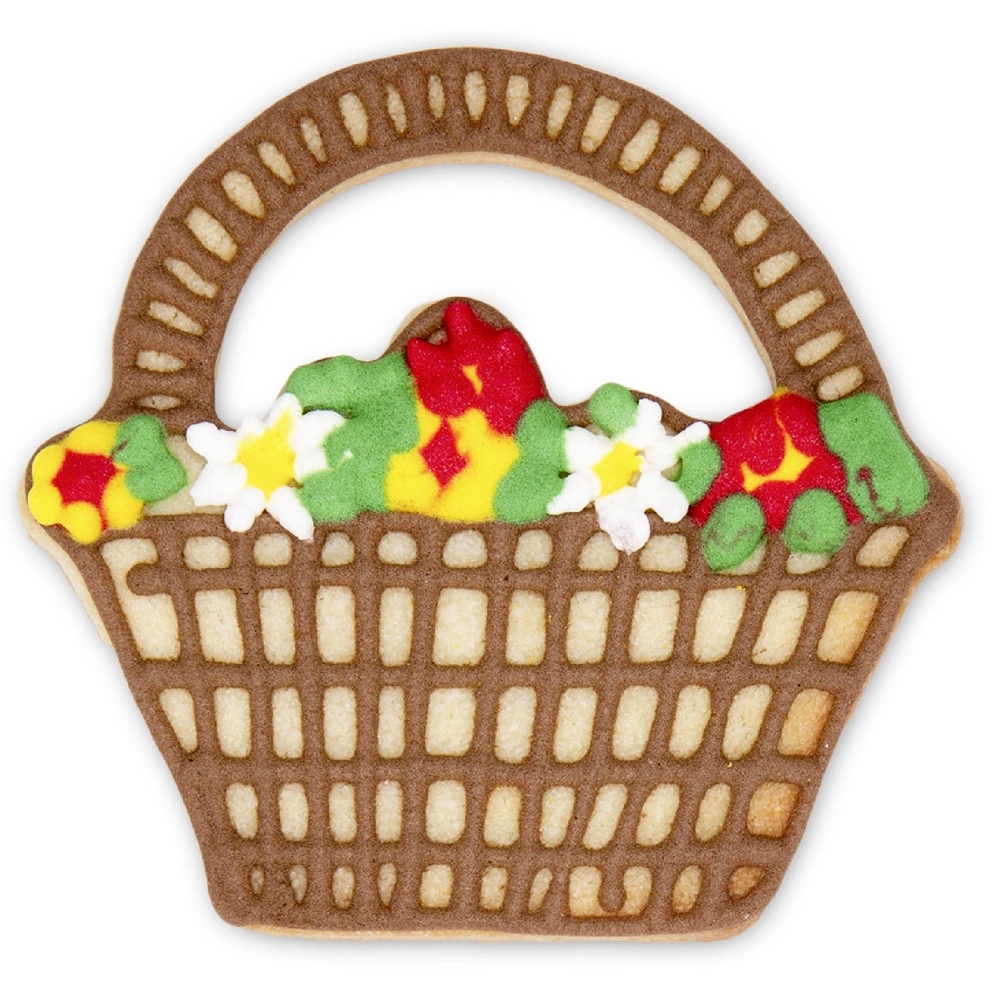Städter - Ausstecher Blumenkorb 7,5 cm