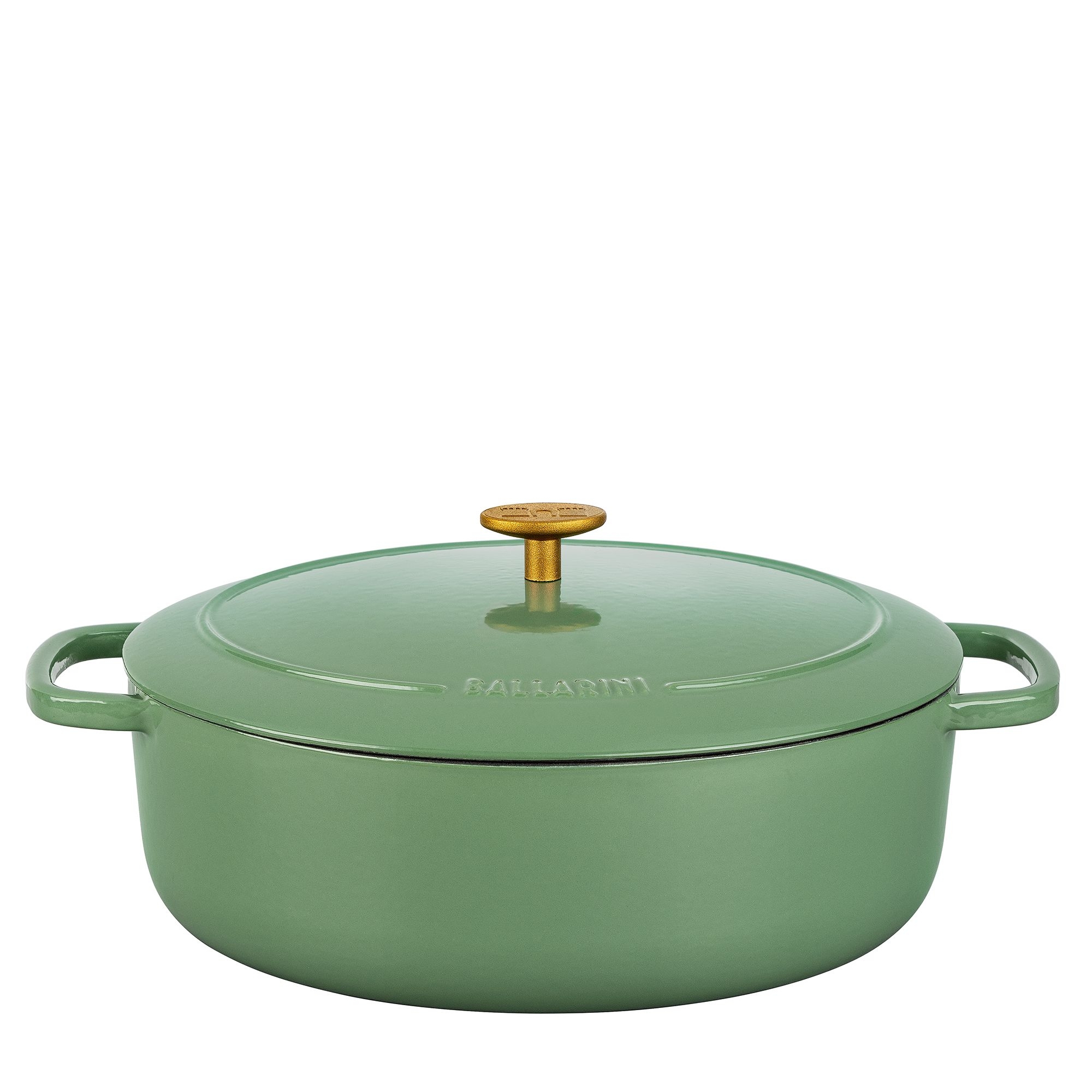 BALLARINI - Cocotte | Bellamonte | oval | 31 cm | green BALLARINI - Cocotte | Bellamonte | oval | 31 cm | green