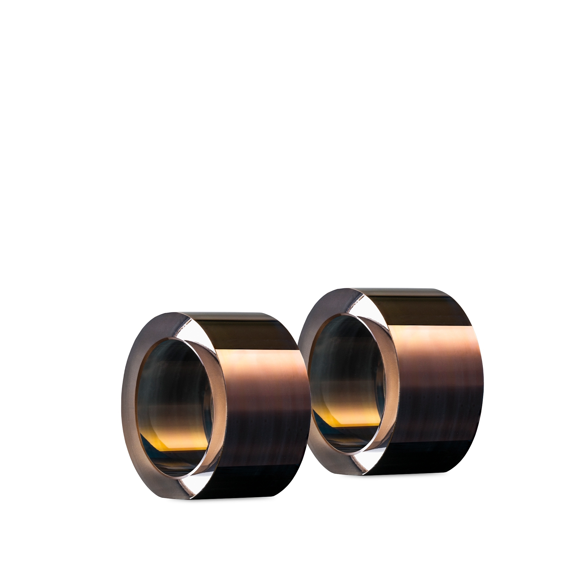 Eisch – Napkin rings, set of 2, copper