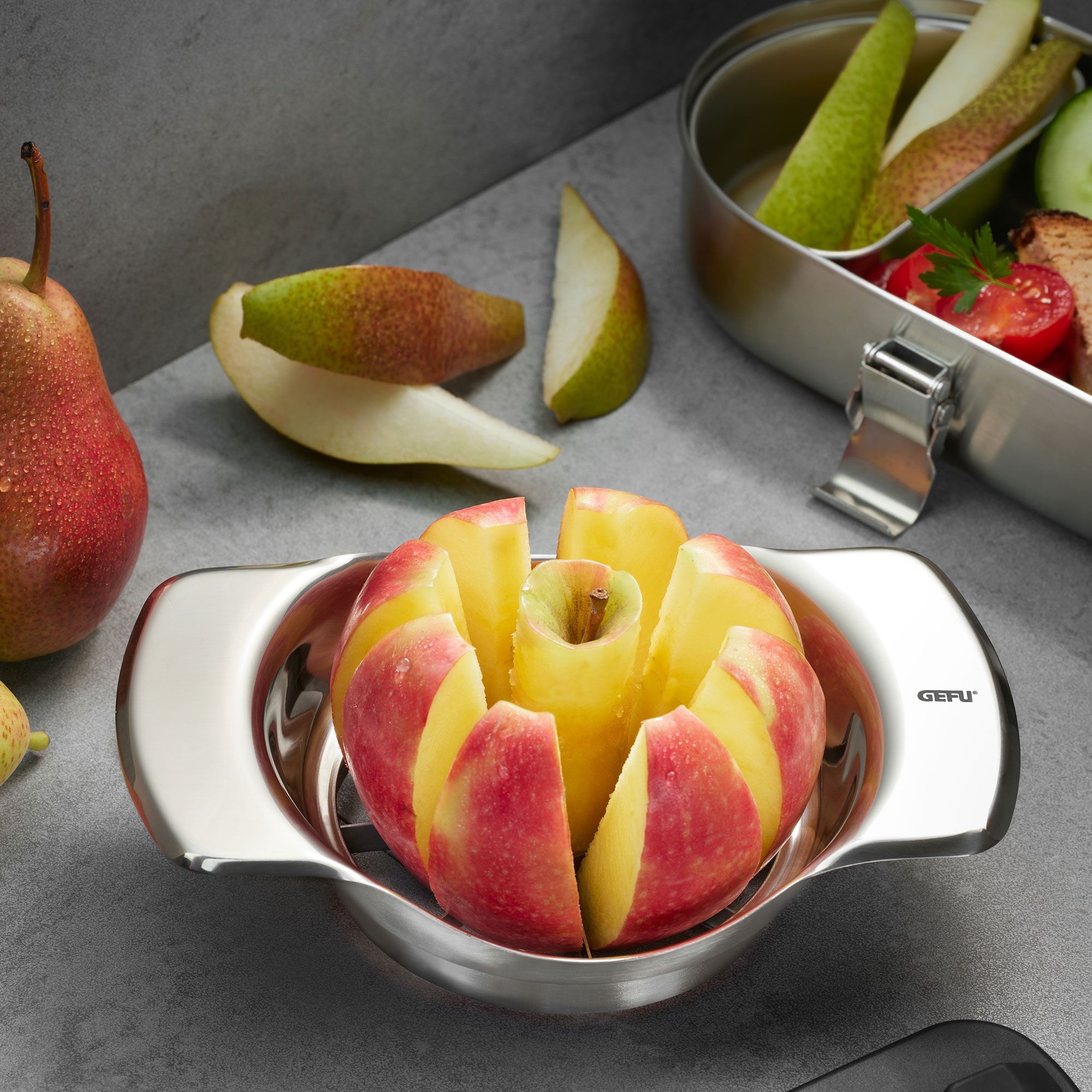 Gefu - Apple cutter PARTI, stainless steel