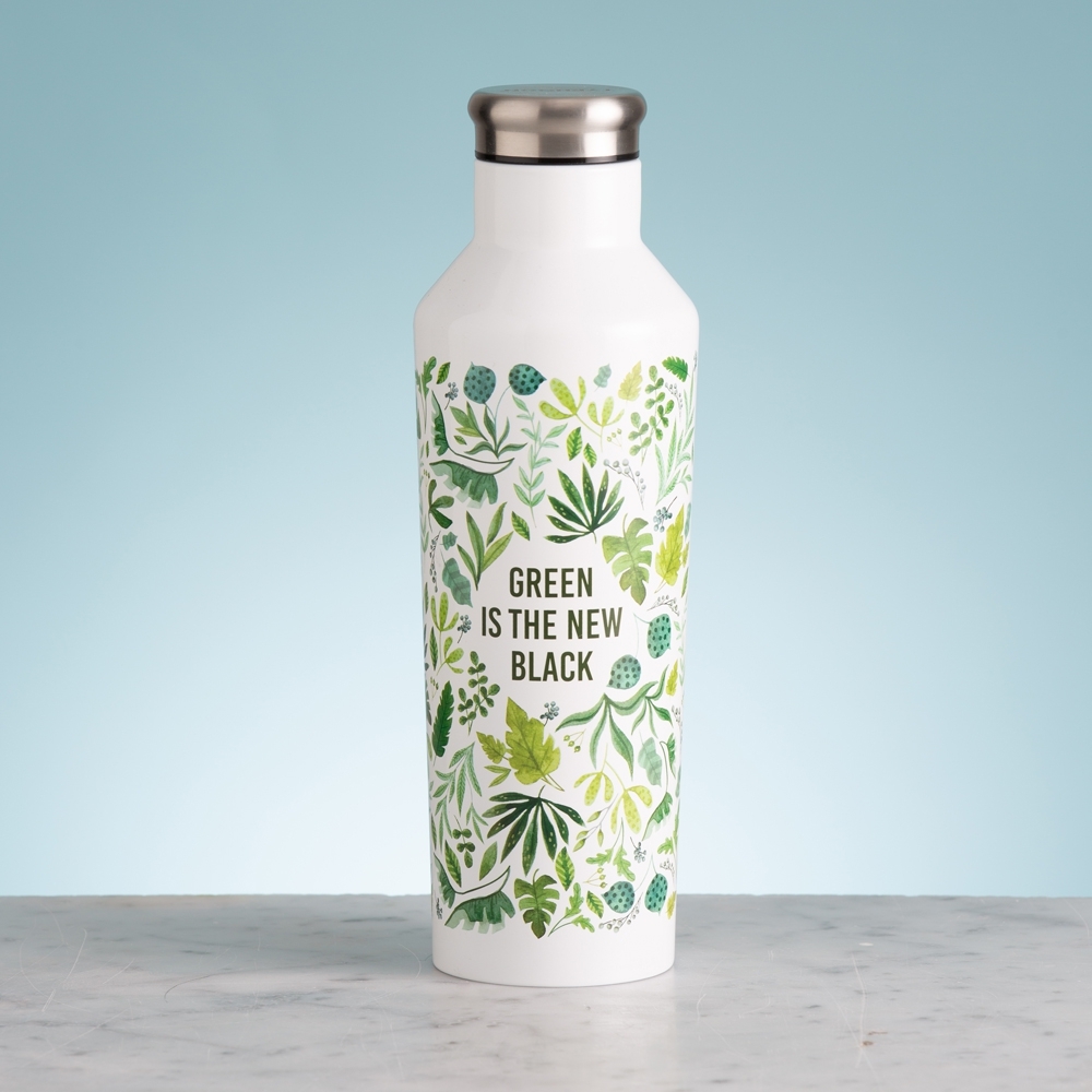 TYP Isollierflasche Edelstahl 500ml,Green new BLK