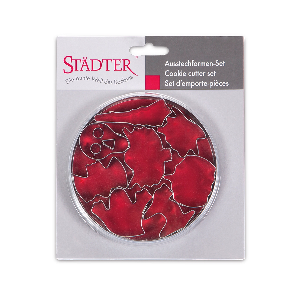 Städter - Ausstecher Halloween - 4–6,5 cm Set, 8-teilig Städter - Ausstecher Halloween - 4–6,5 cm Set, 8-teilig