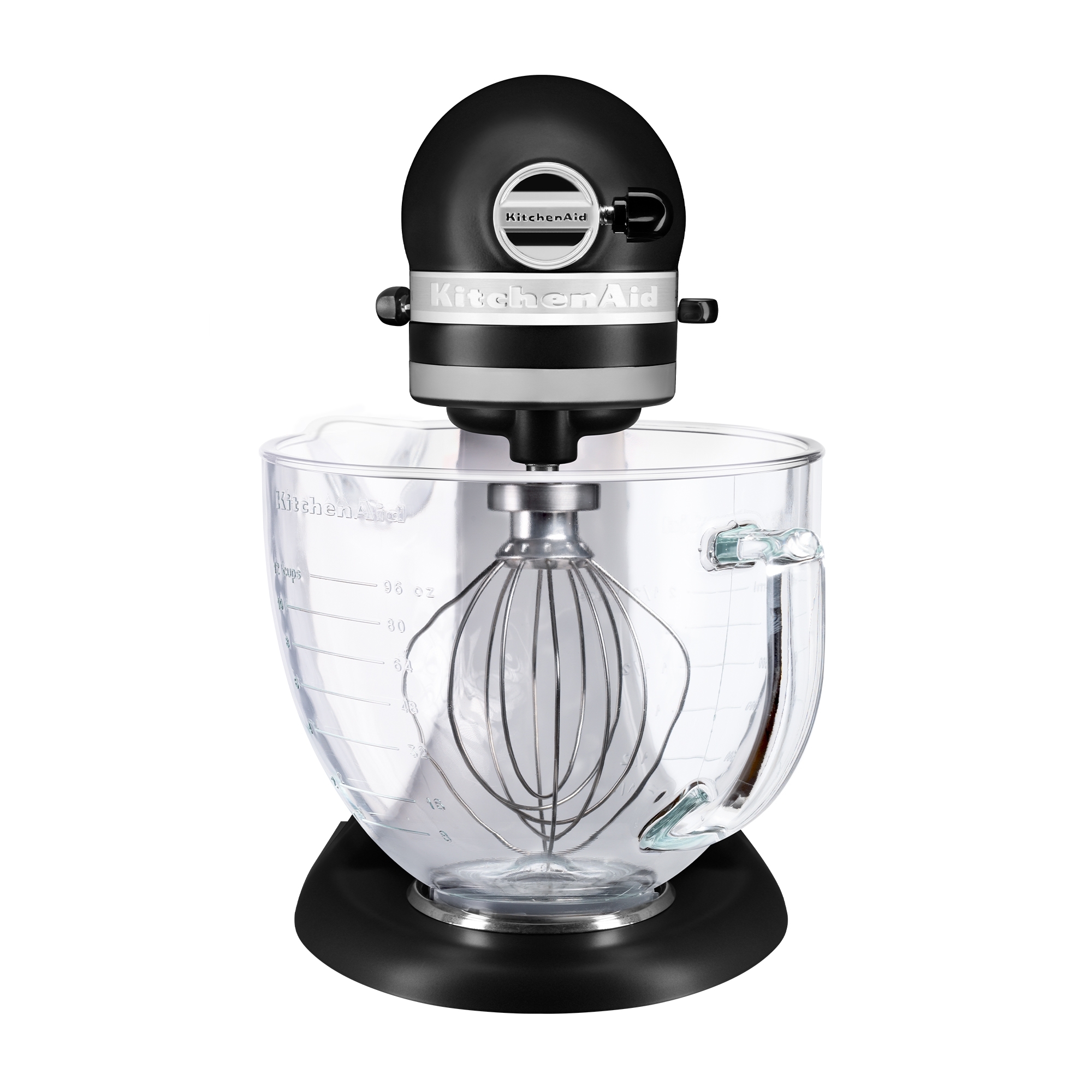 KitchenAid - Artisan Küchenmaschine 5KSM156EBM - Matte Black + Glasschüssel KitchenAid - Artisan Küchenmaschine 5KSM156EBM - Matte Black + Glasschüssel