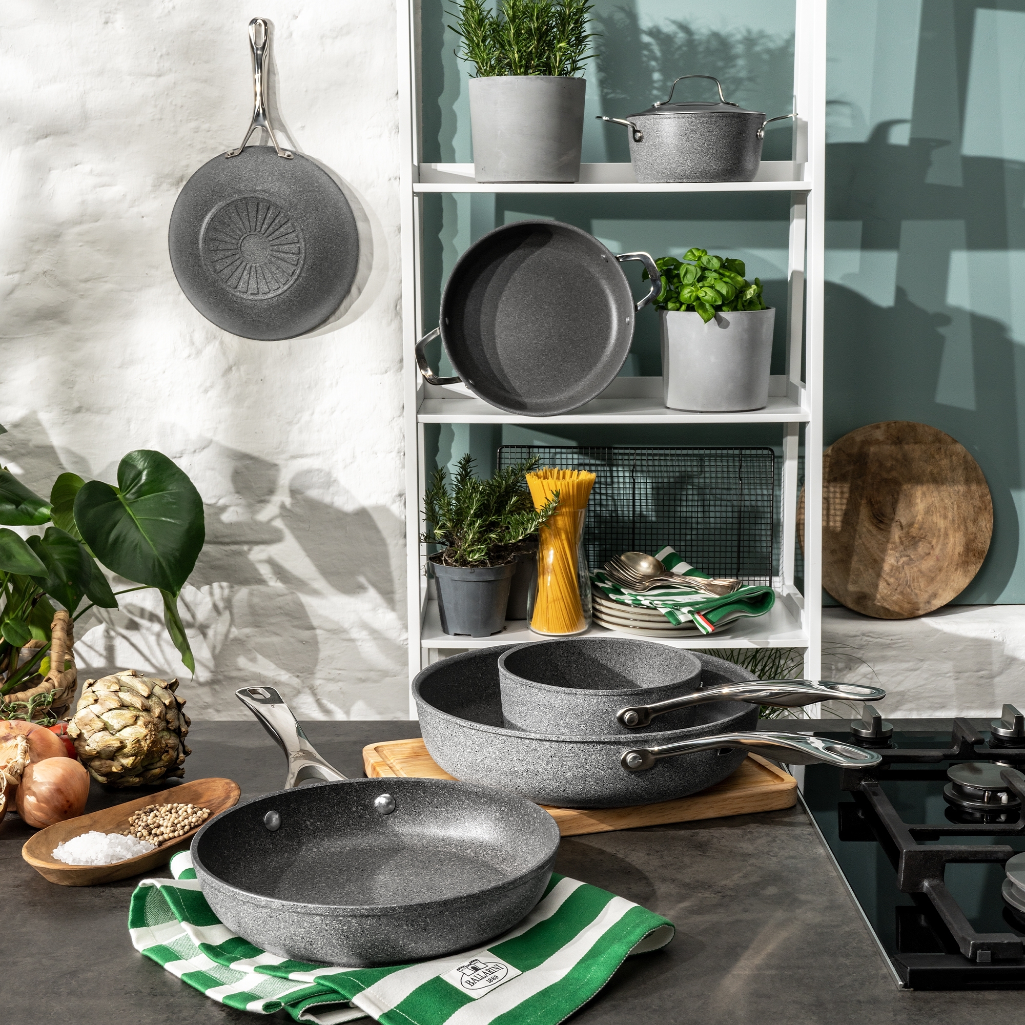 BALLARINI - Wok | Salina | 30 cm | Granitium Ti-X BALLARINI - Wok | Salina | 30 cm | Granitium Ti-X