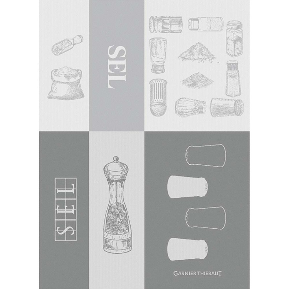 Garnier-Thiebaut Geschirrtuch - Les Salieres Calcite Garnier-Thiebaut Geschirrtuch - Les Salieres Calcite