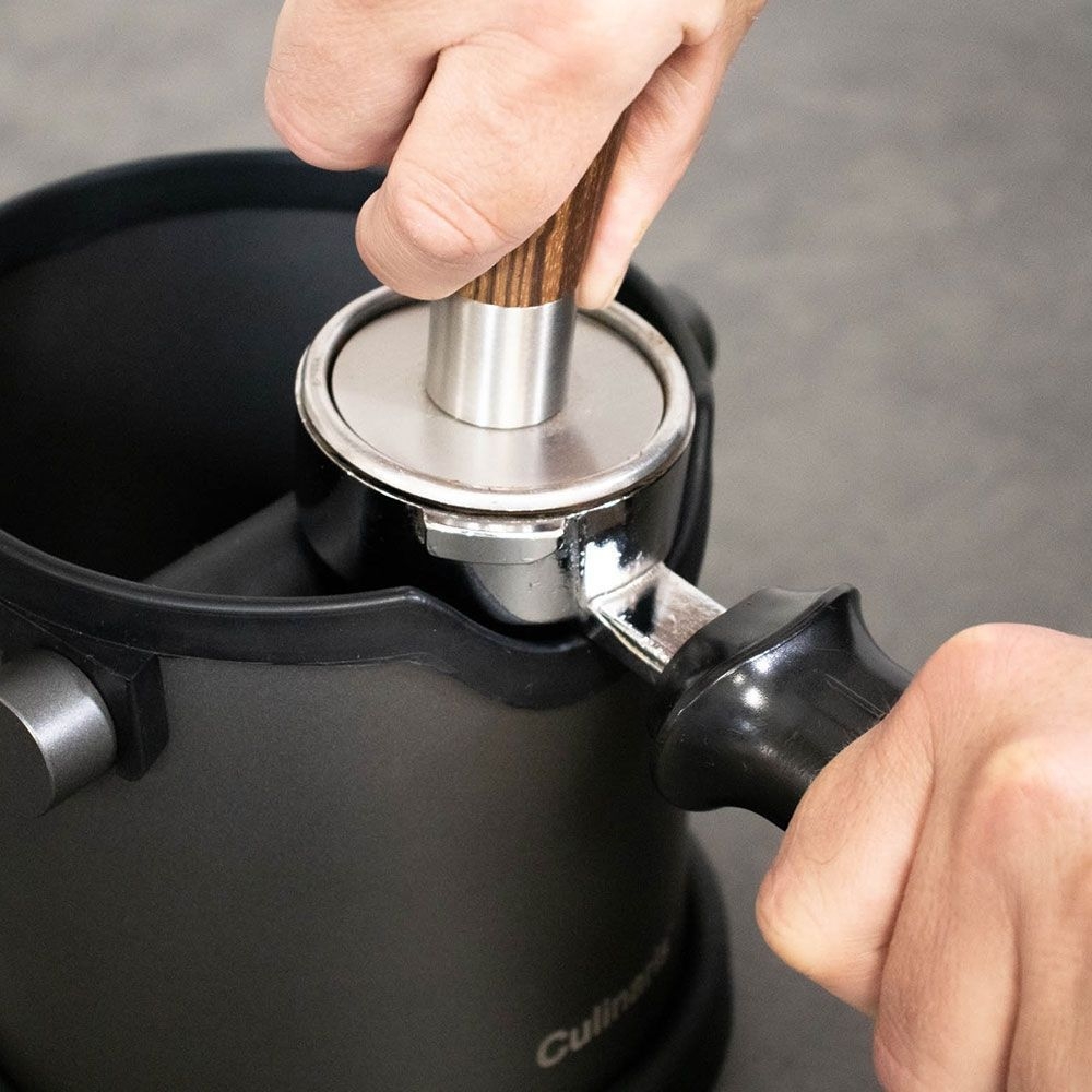 Espresso Knock Box - matt black | Culinaris