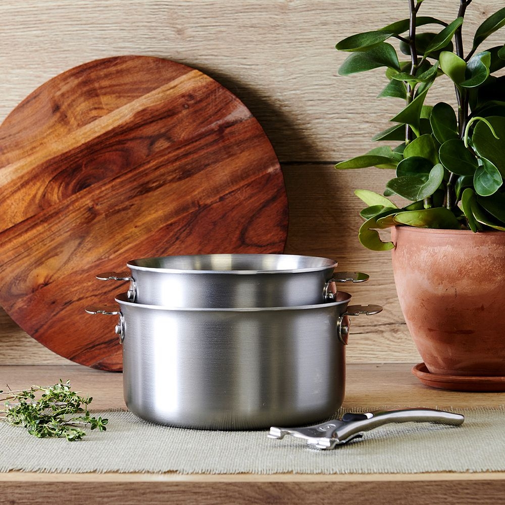 de Buyer - Stainless Steel Saucepan Set of 3 - ALCHIMY LOQY de Buyer - Stainless Steel Saucepan Set of 3 - ALCHIMY LOQY