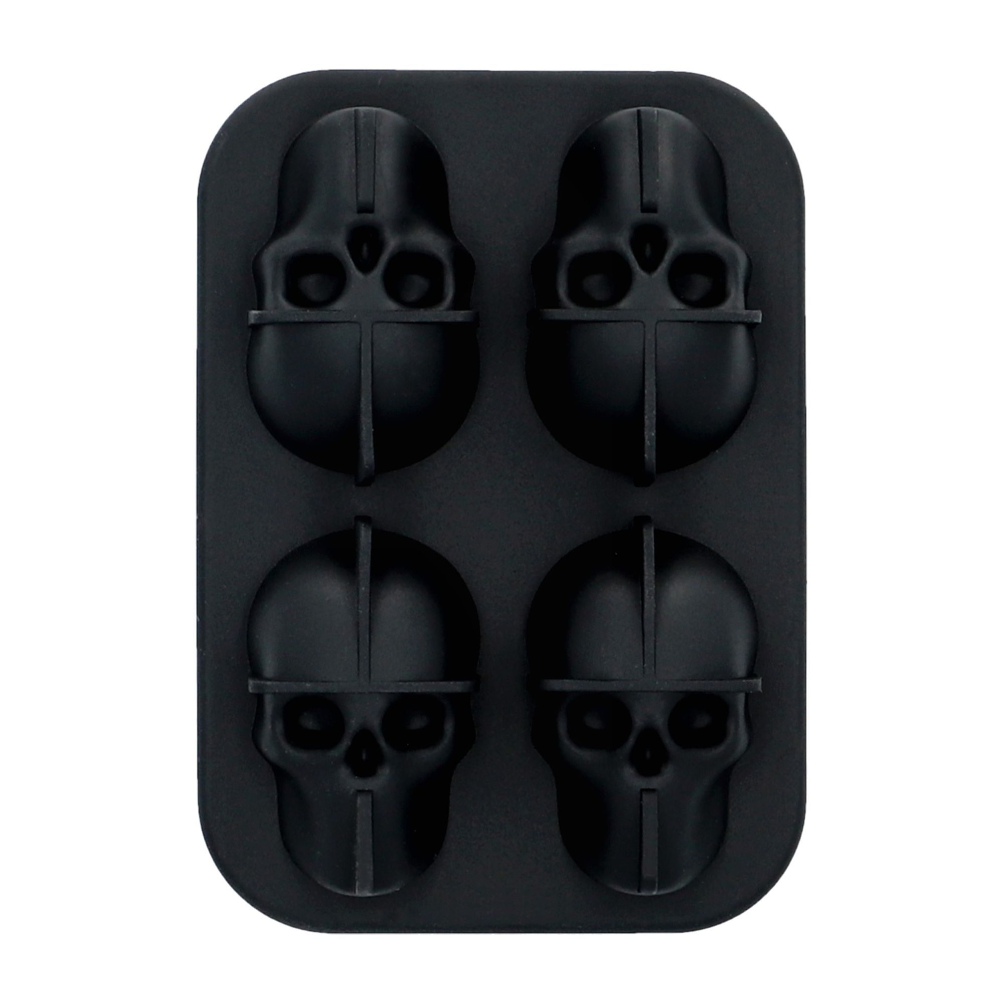 Birkmann - Silikonform Totenkopf - für 4 Stück