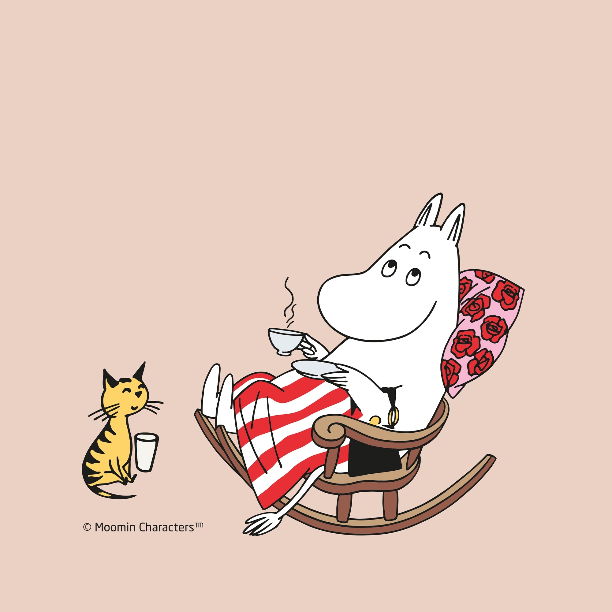 Stelton - To Go Click thermo mug - 200 ml - Moomin mamma