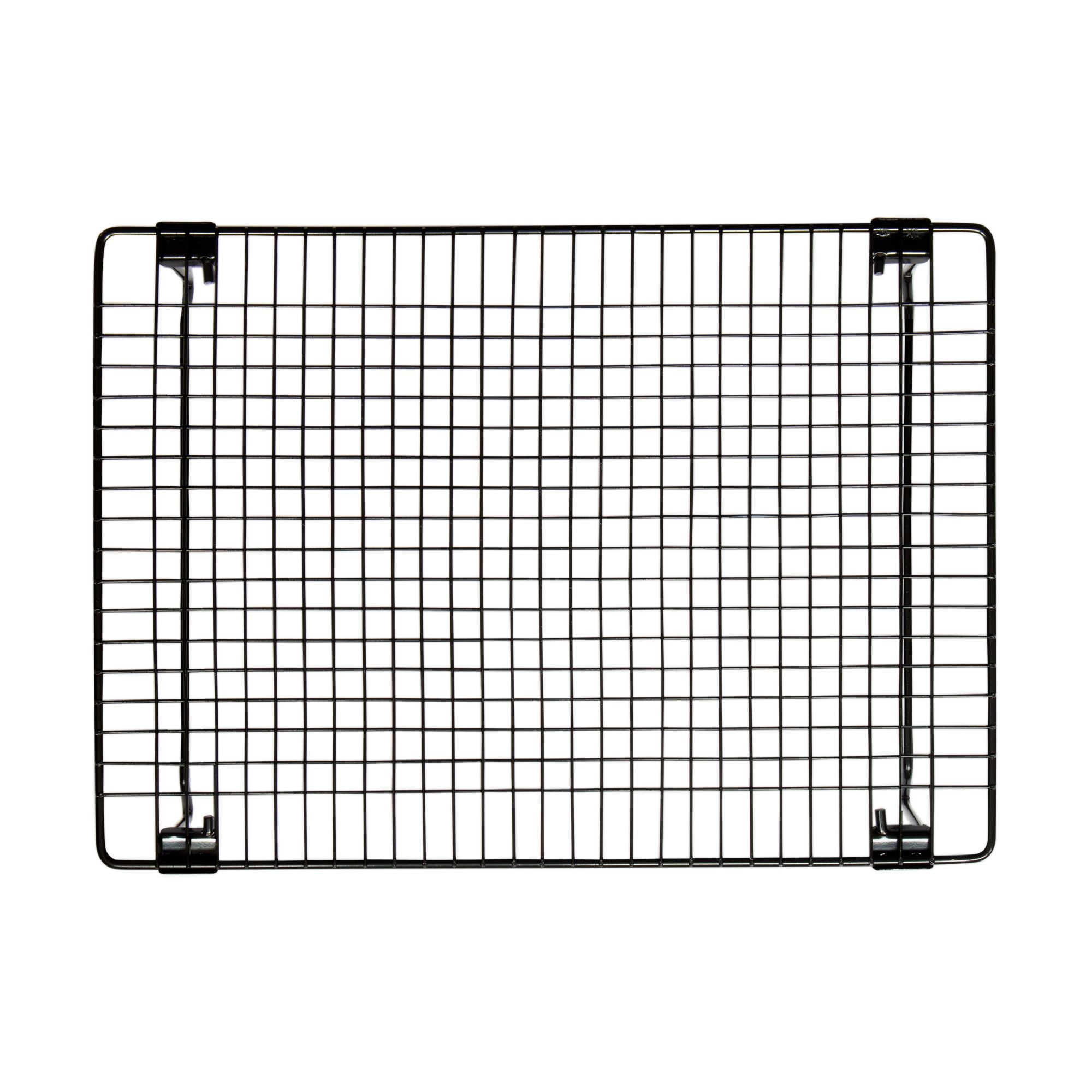 Rectangular Städter metal cooling rack with feet