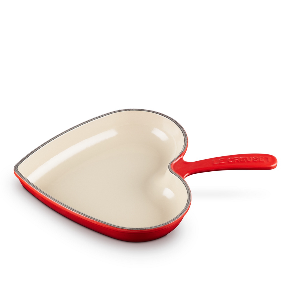 Le Creuset - Heart-shaped frying and serving pan