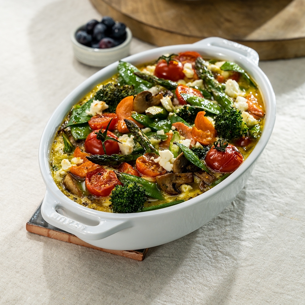 STAUB - Ceramique Ofenform | oval | 17 cm | weiß