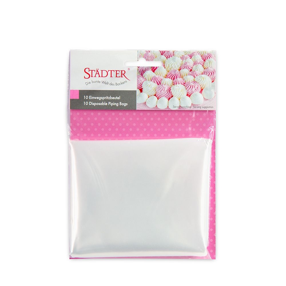 Städter - Einweg-Spritzbeutel ca. 35 cm 10 Stück 700 ml Städter - Einweg-Spritzbeutel ca. 35 cm 10 Stück 700 ml