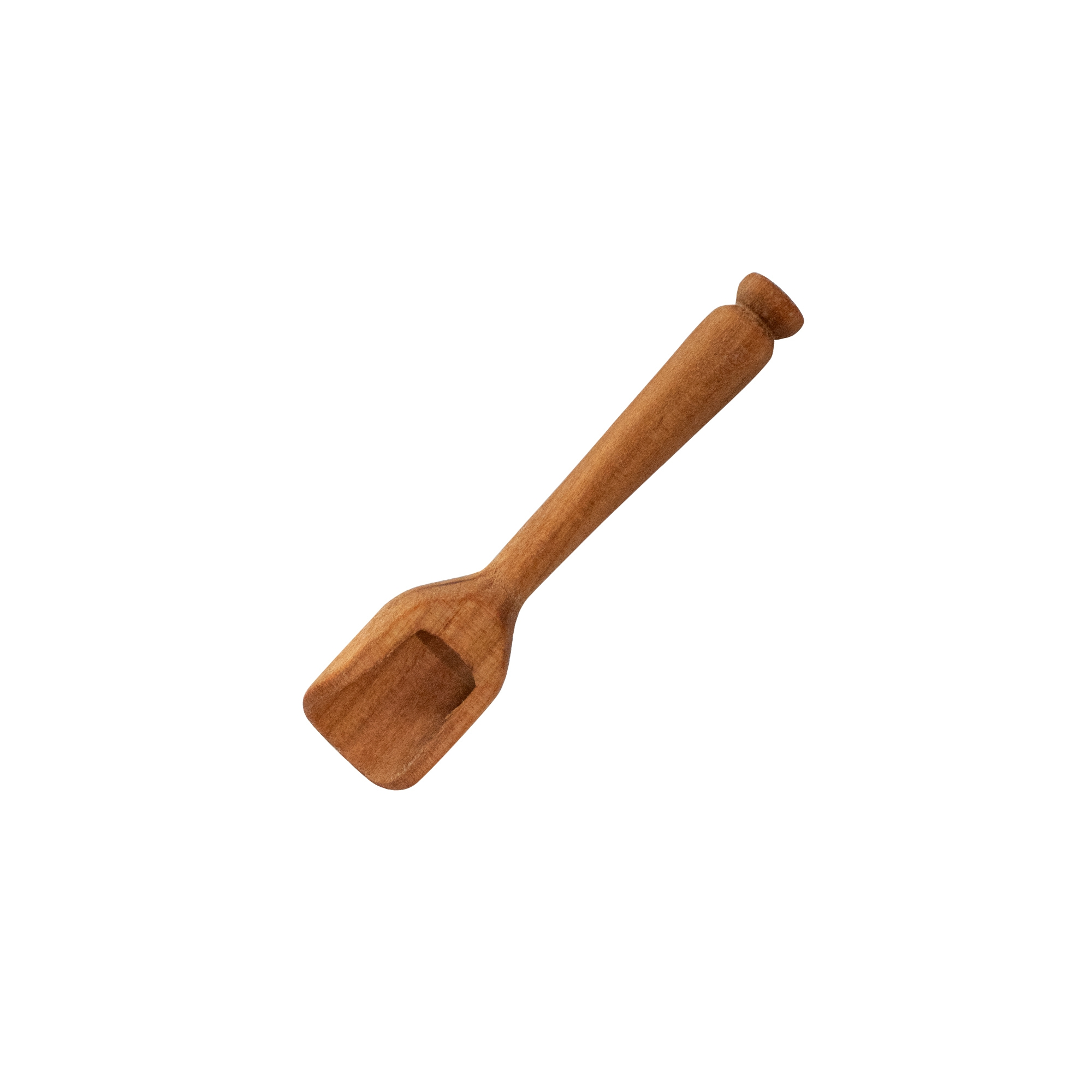 Cherry wood spice scoop 8 cm for dosing