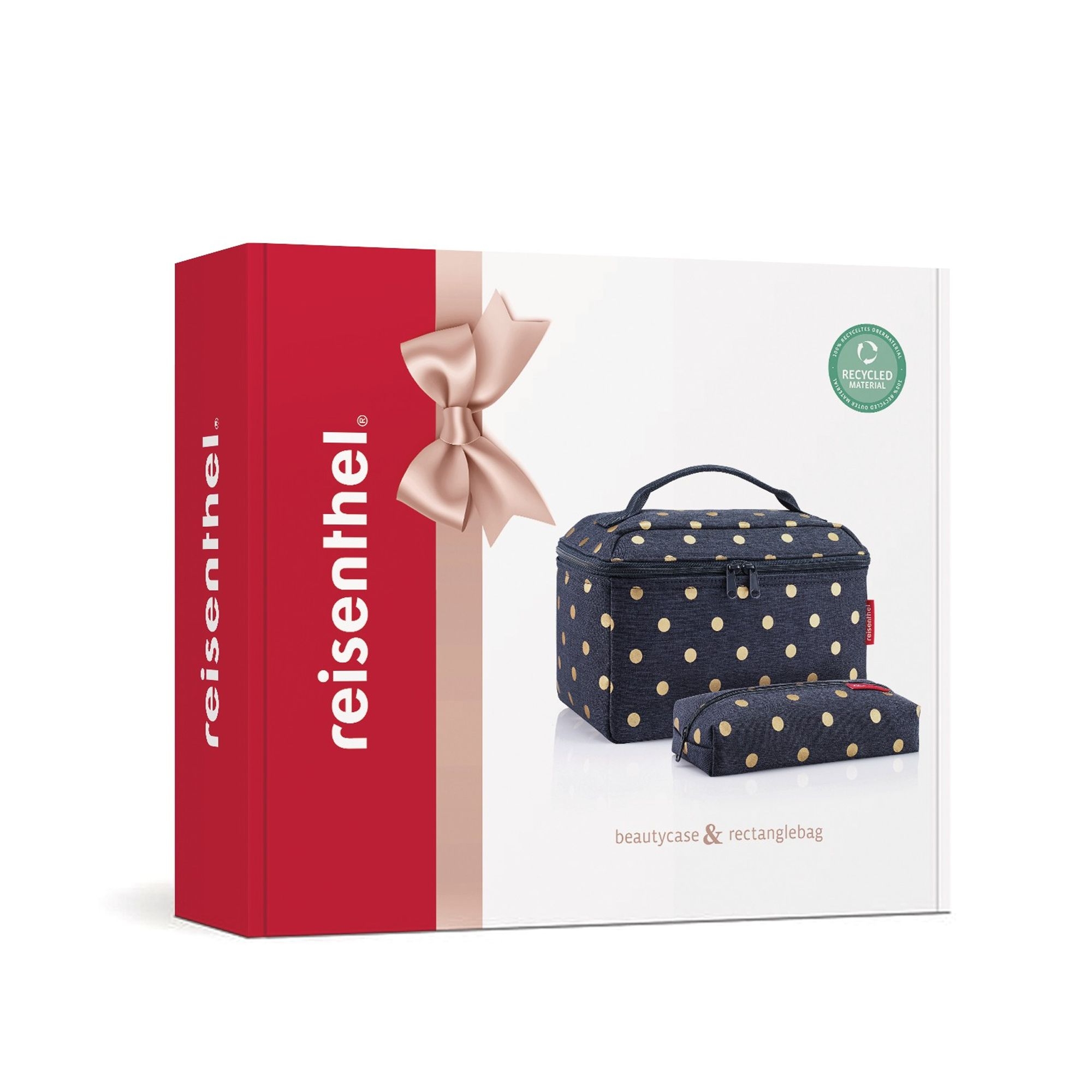 reisenthel - beautycase set # 1 - metallic dots blue reisenthel - beautycase set # 1 - metallic dots blue