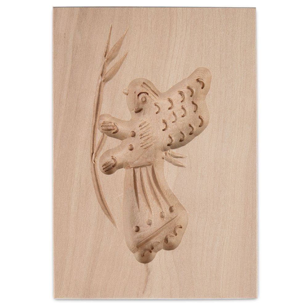 Städter - Wooden mould Angel 5,5 x 8 cm