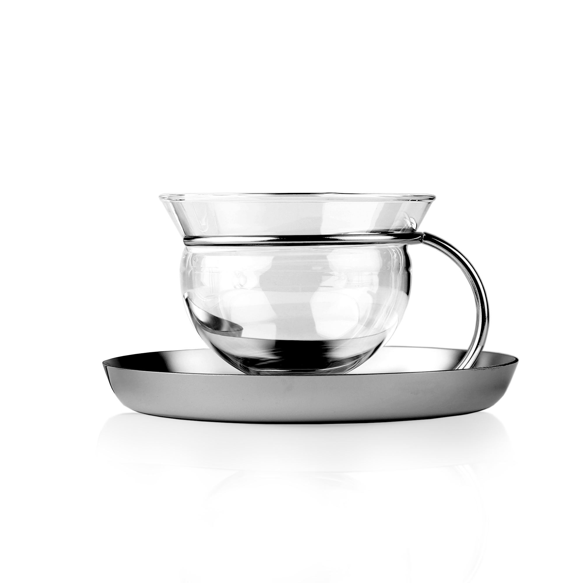 mono - filio teacup with saucer