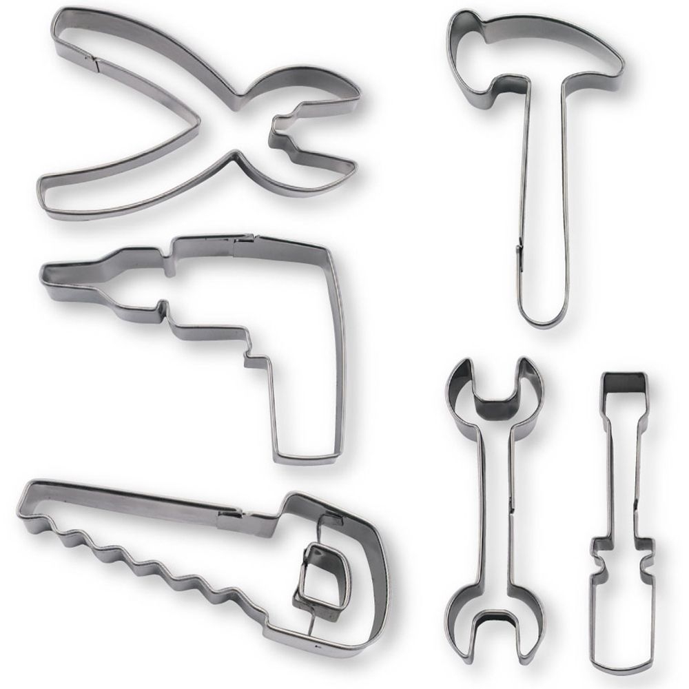 Städter - Cookie Cutter "In the workshop" - Set, 6 pieces