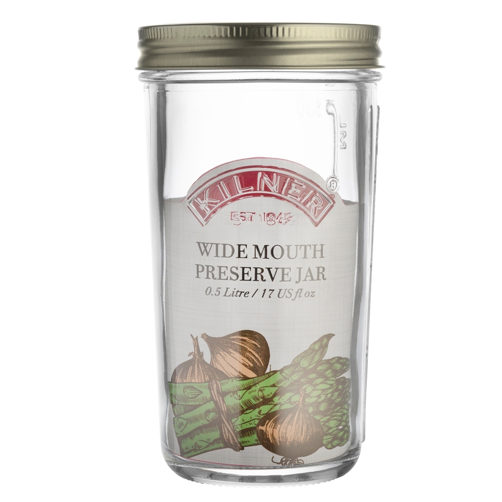 Kilner - Wide mouth preserve jar 500 ml Kilner - Wide mouth preserve jar 500 ml