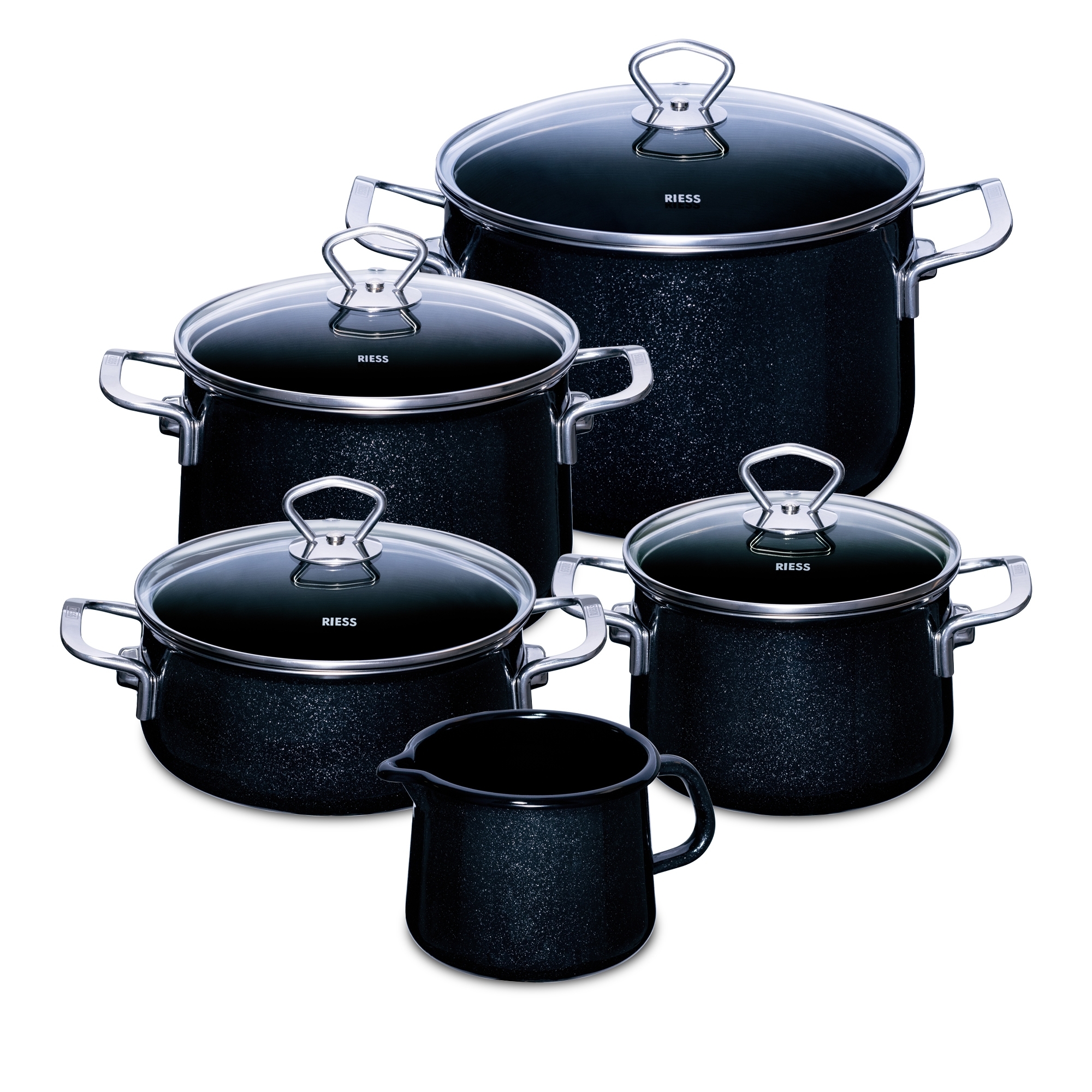 Riess NOUVELLE - Black Magic - Economy set 5 pieces