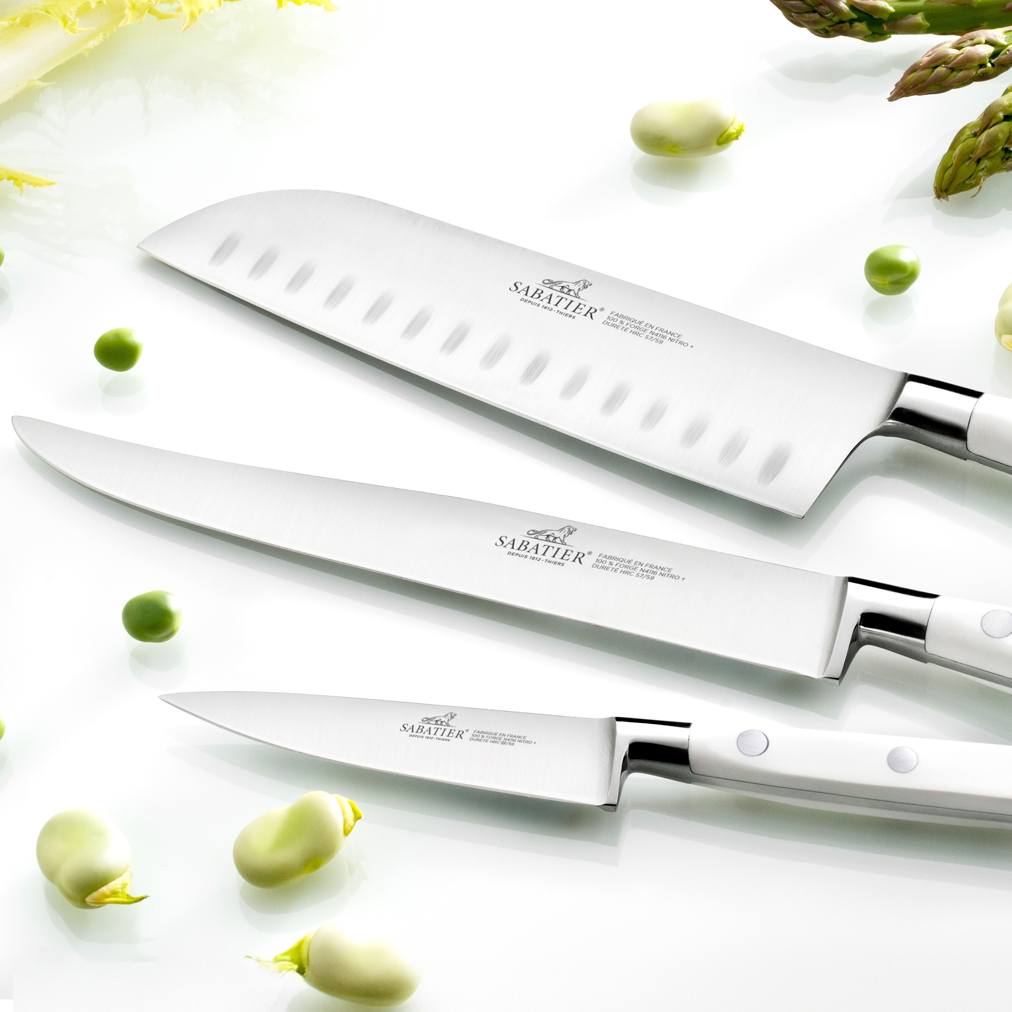 Sabatier - Yatagan Tranchiermesser 20 cm - IDÉAL TOQUE BLANCHE