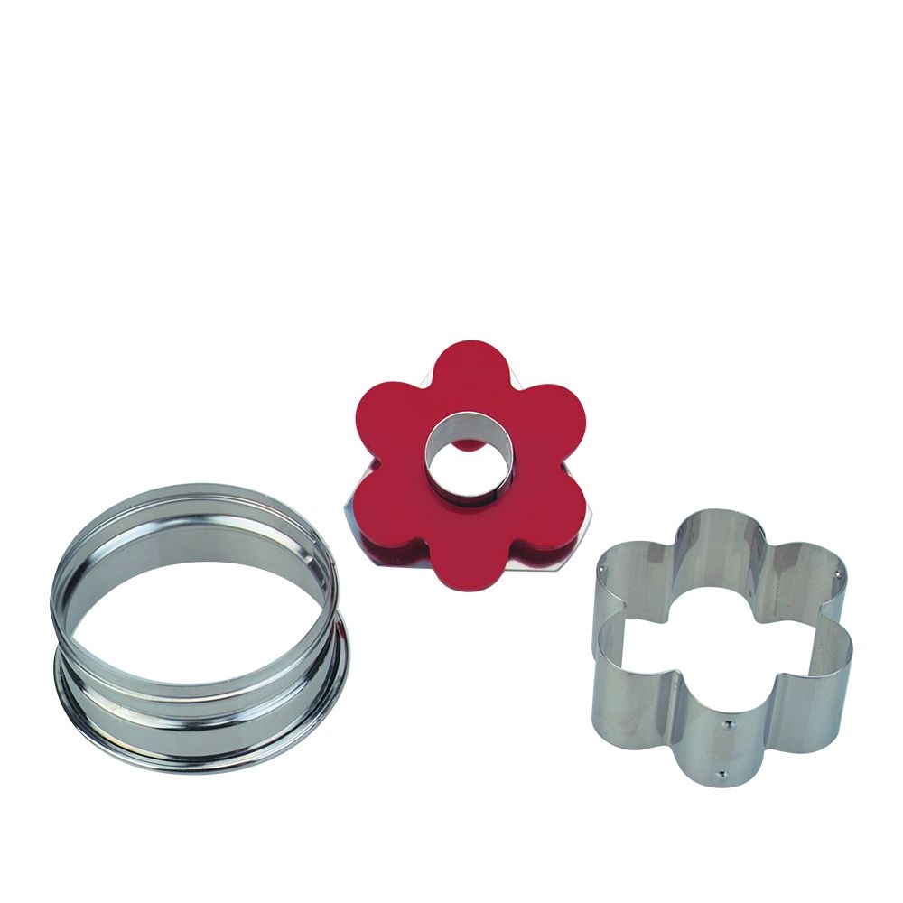 Städter - Ausstecher 6er-Rosette - 4,8 cm - zerlegbar Städter - Ausstecher 6er-Rosette - 4,8 cm - zerlegbar