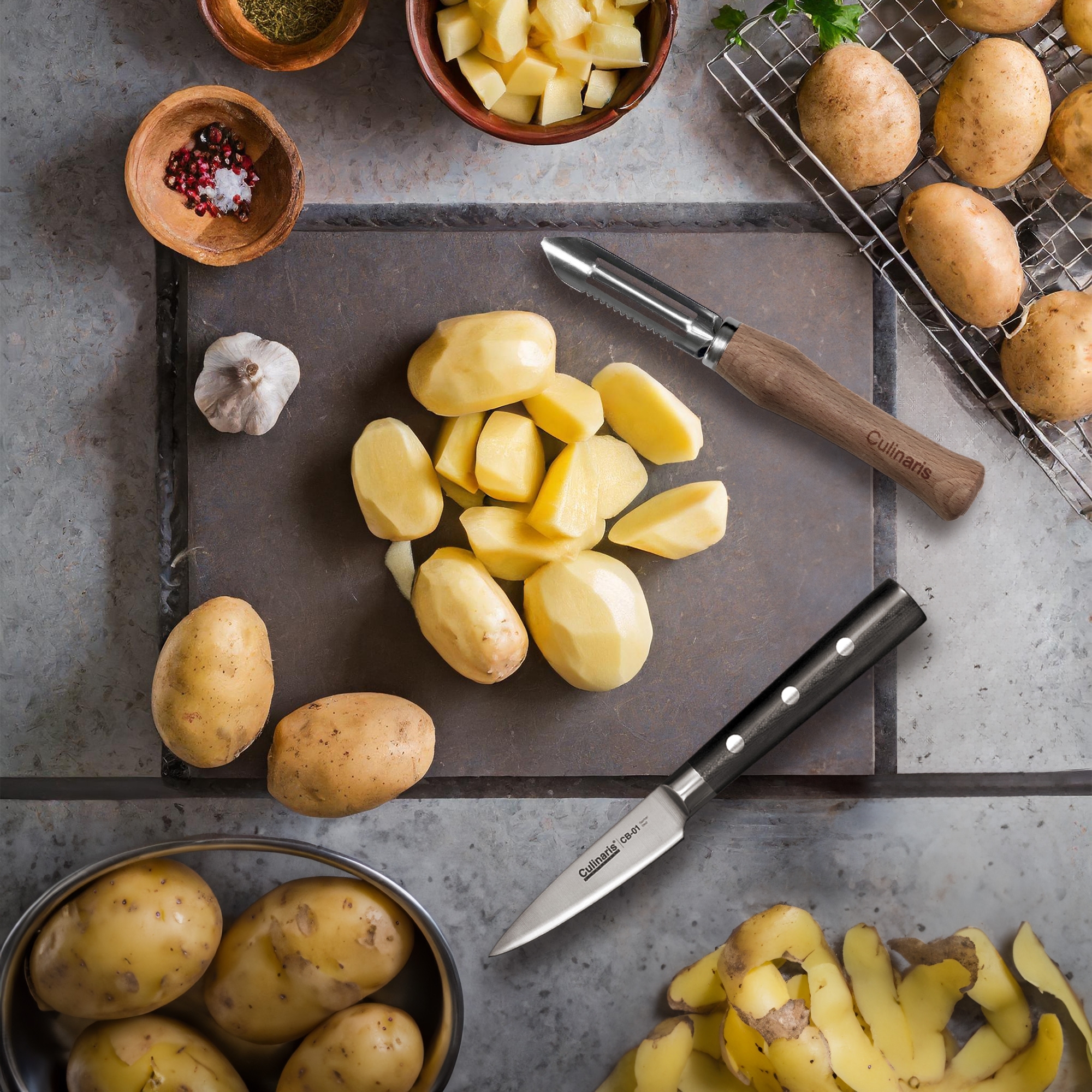 Peeler - beech wood | Culinaris Peeler - beech wood | Culinaris