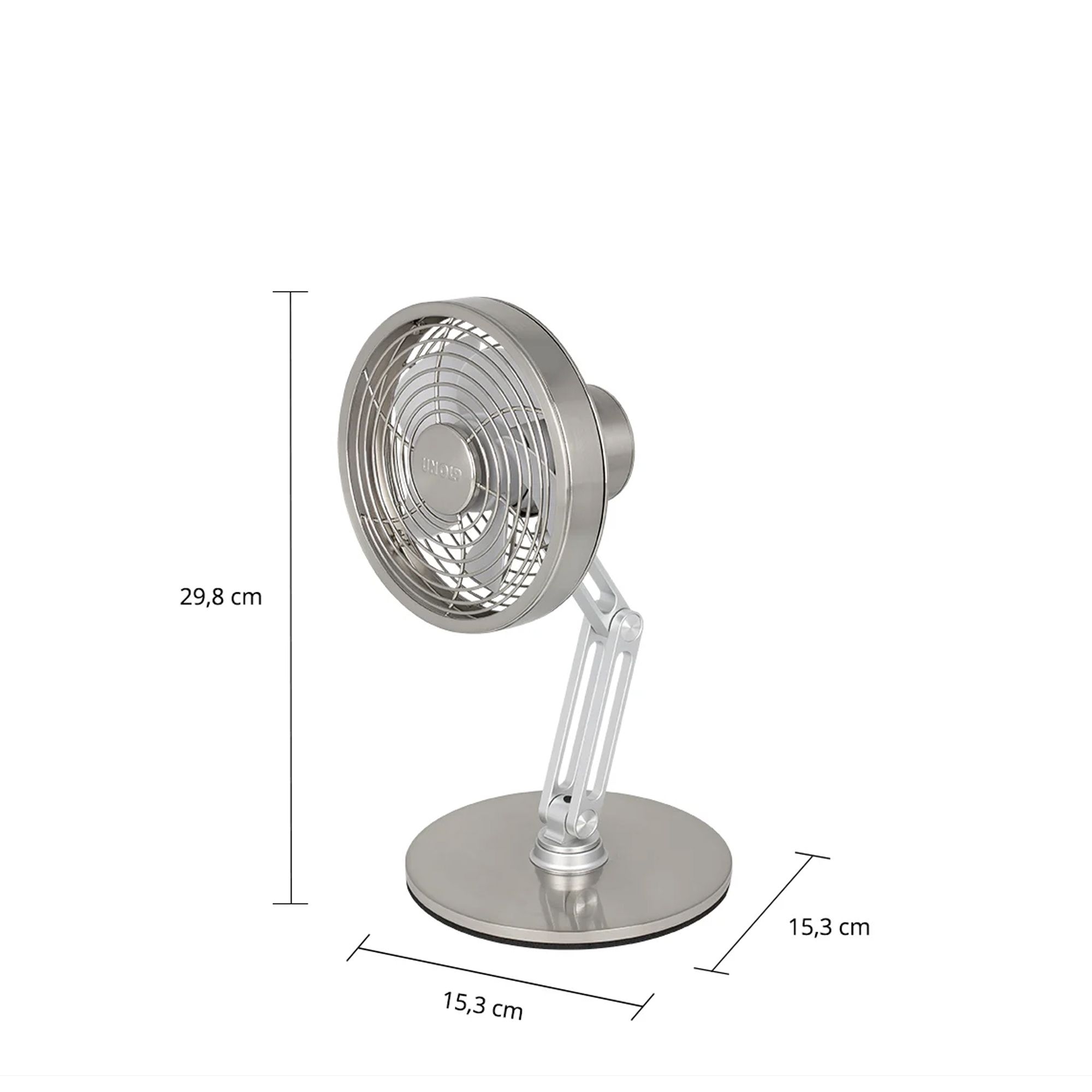 Unold - Cordless Table Fan - STEEL FLEX