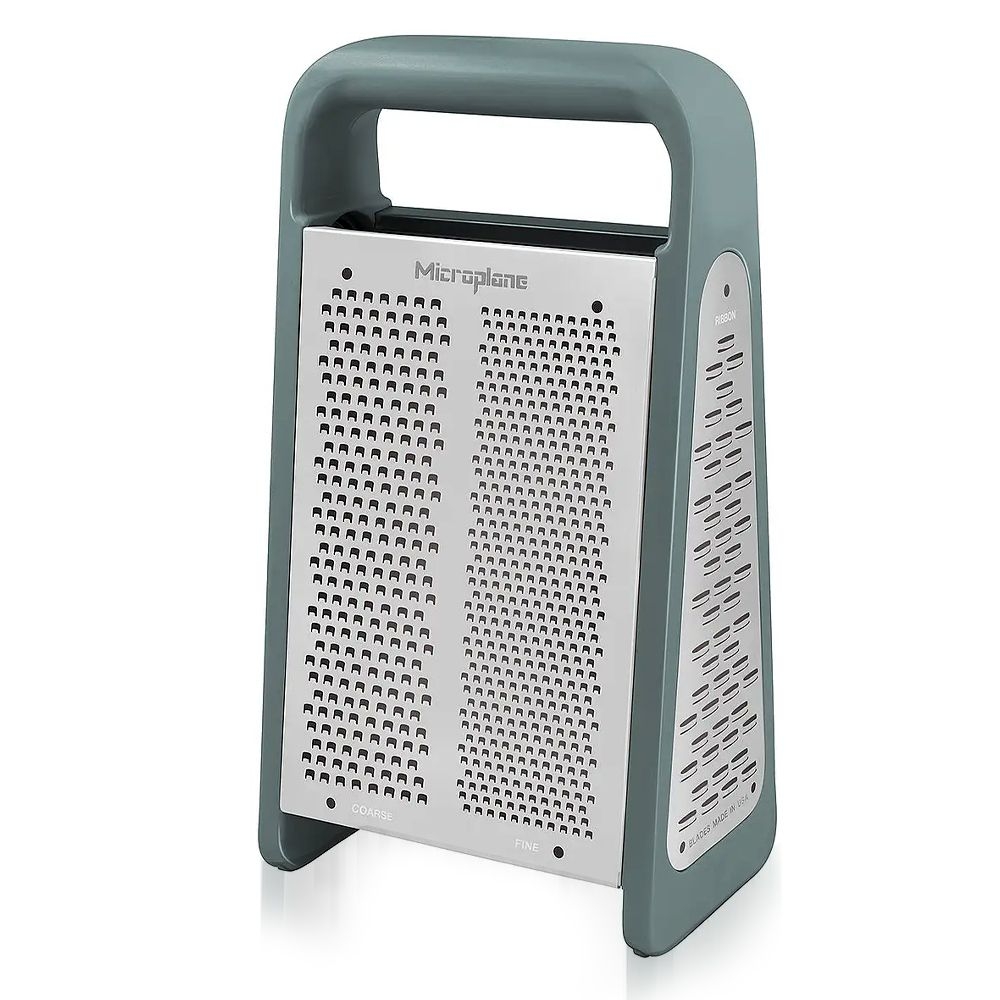 Microplane - Box Grater PureCut |  Eucalyptus Green
