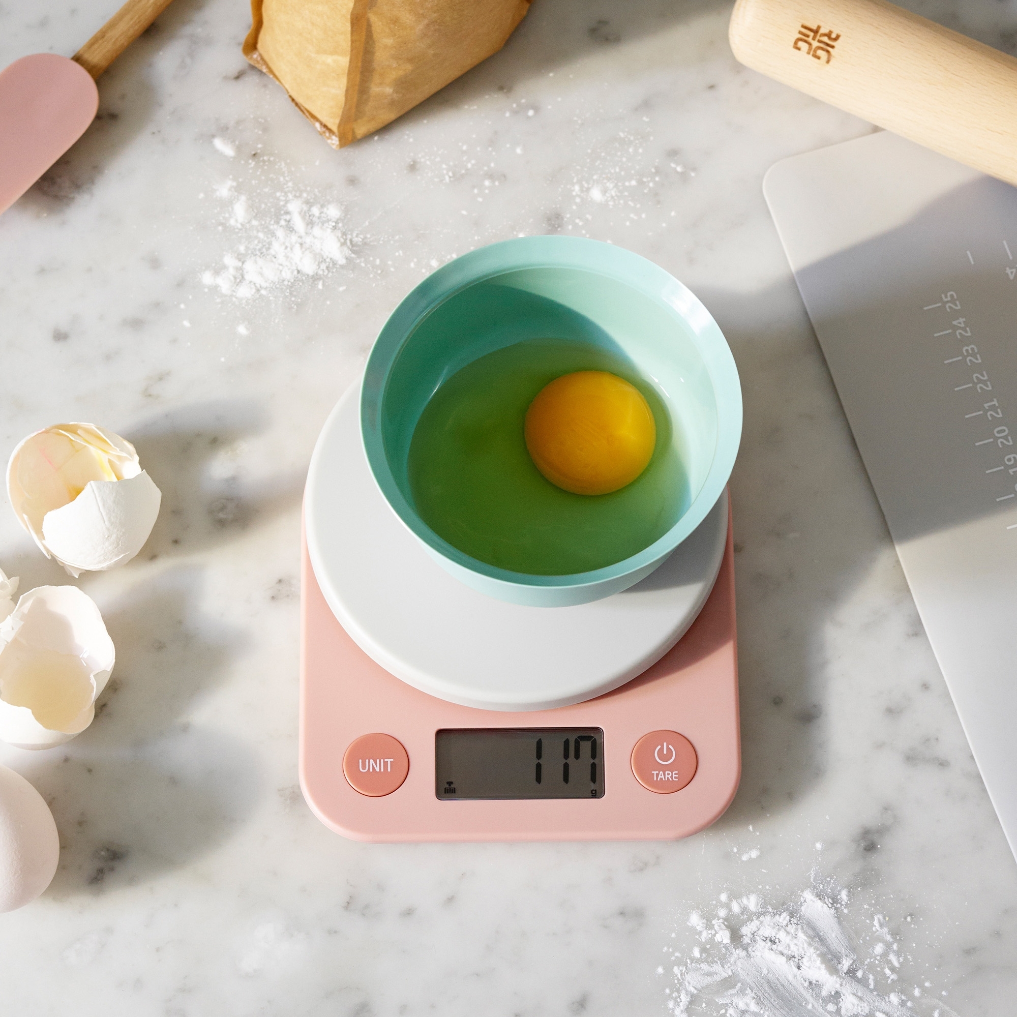 RIG-TIG - Küchenwaage - FOODIE - light rose