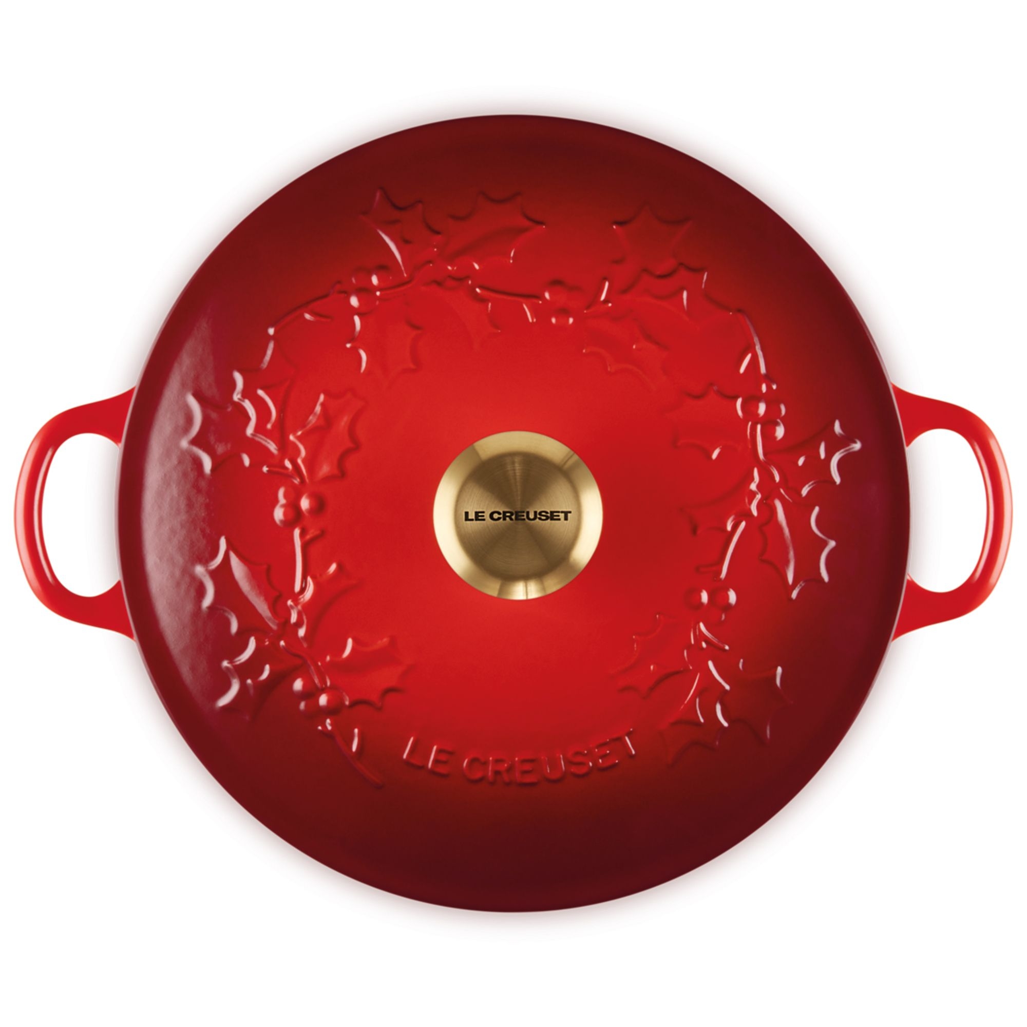 Le Creuset - La Marmite 26 cm - Holly - Kirschrot Le Creuset - La Marmite 26 cm - Holly - Kirschrot