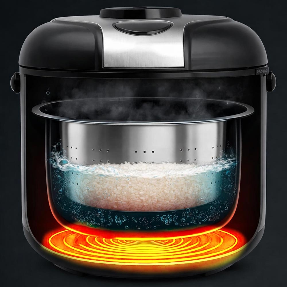 Gastroback - Reiskocher ricecontrol low carb & steam
