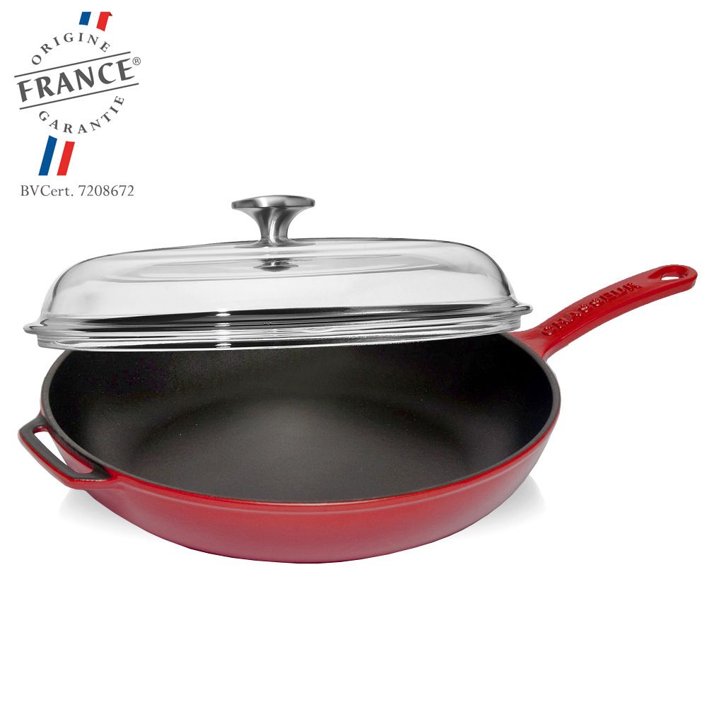 Chasseur - Bratpfanne mit Glasdeckel 28 cm Chasseur - Bratpfanne mit Glasdeckel 28 cm