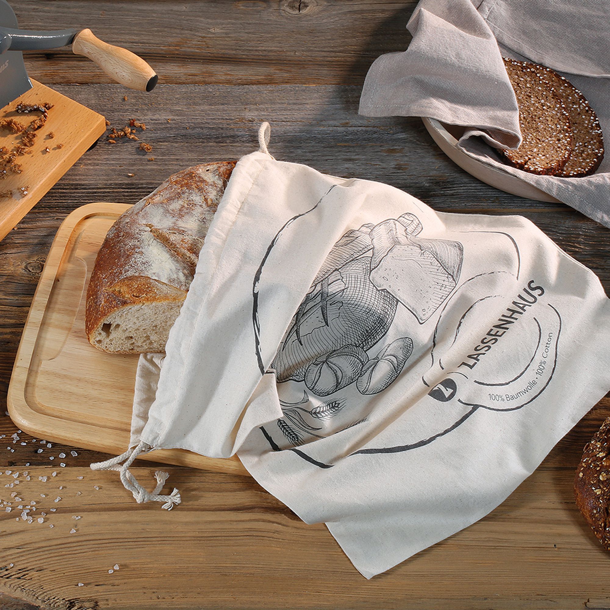 Zassenhaus - Cotton bread bag