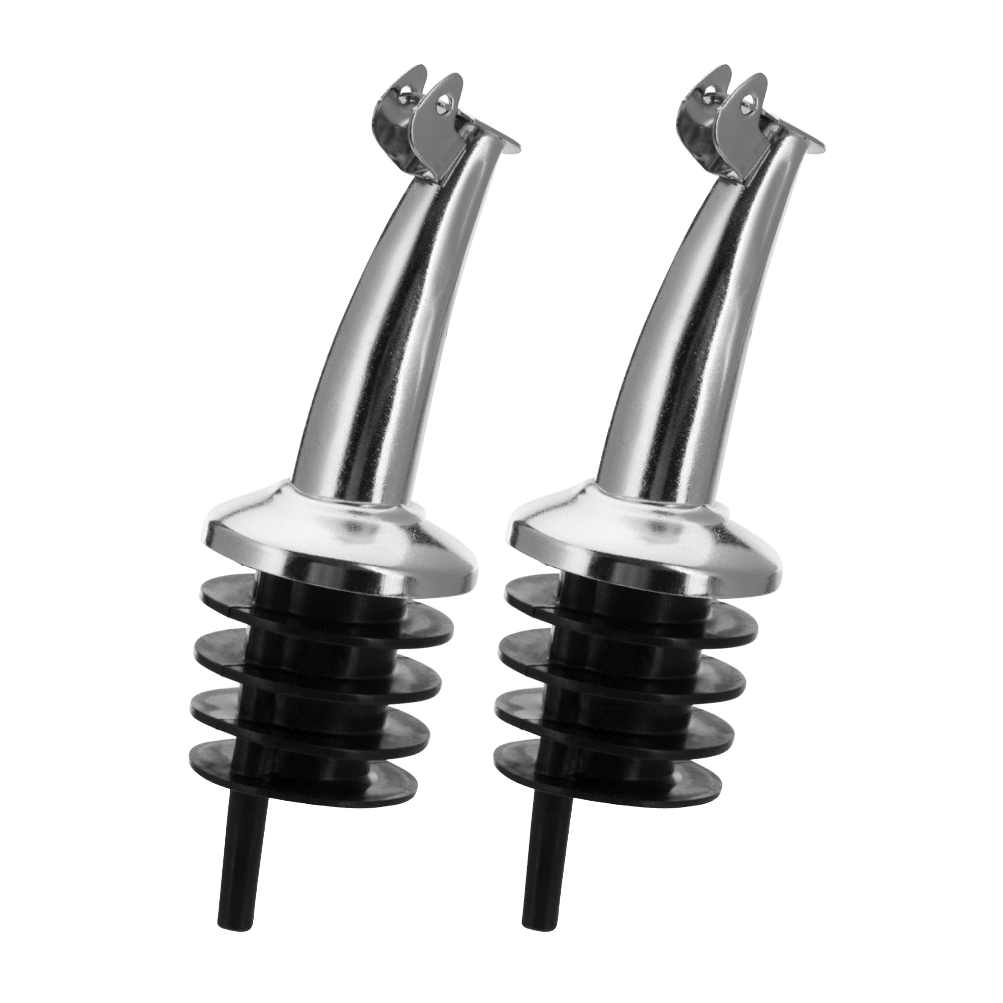 Westmark - 2 Free flow pourers »Classic Gastro«, PE cork, metal flap