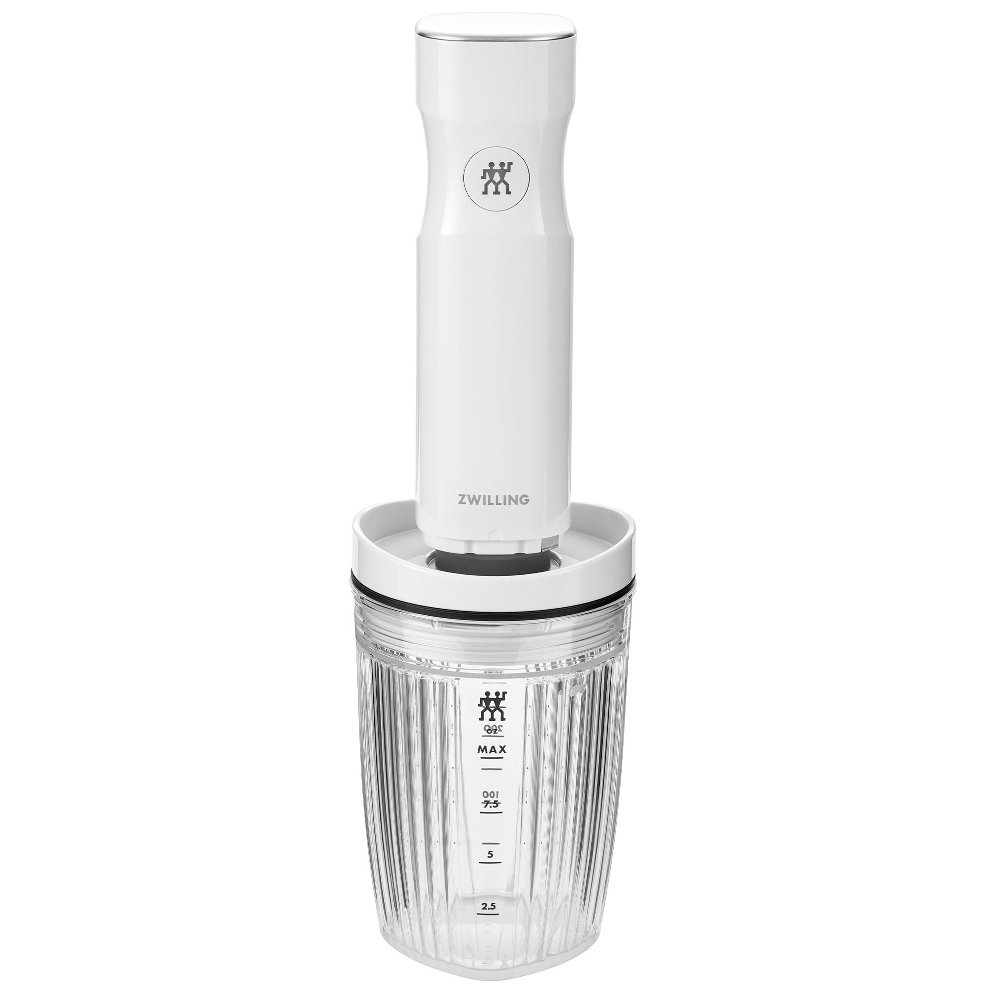 ZWILLING - Standmixer Zubehör Set | ENFINIGY | inklusive Vakuumdeckel | 300 ml | weiß