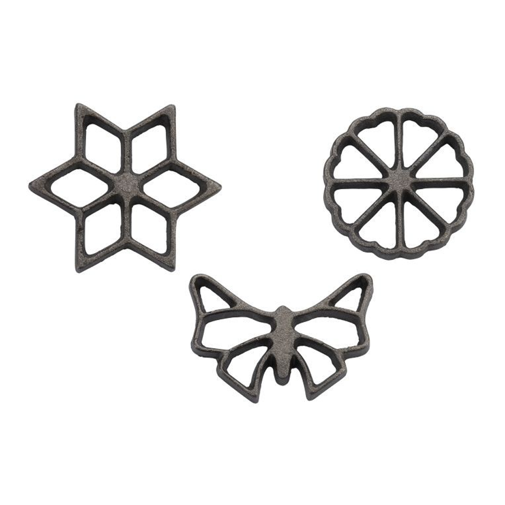 Westmark - Waffle moulds with 3 different designs