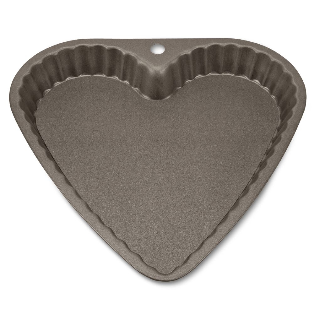 Städter - Cake pan Tarte mould with loose bottom - ø 23 x 3 cm Hear 700 ml Städter - Cake pan Tarte mould with loose bottom - ø 23 x 3 cm Hear 700 ml