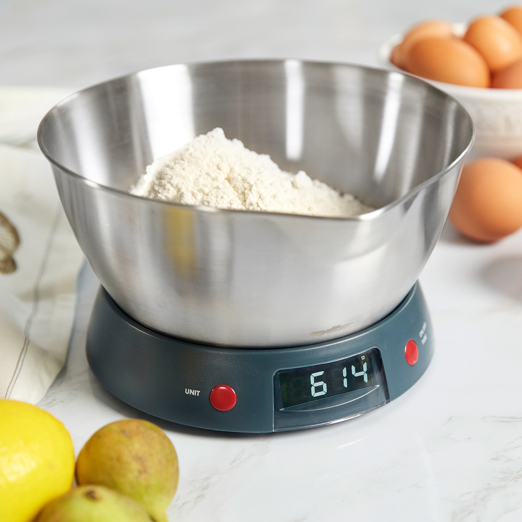 Zyliss - Digital kitchen scales incl. stainless steel bowl