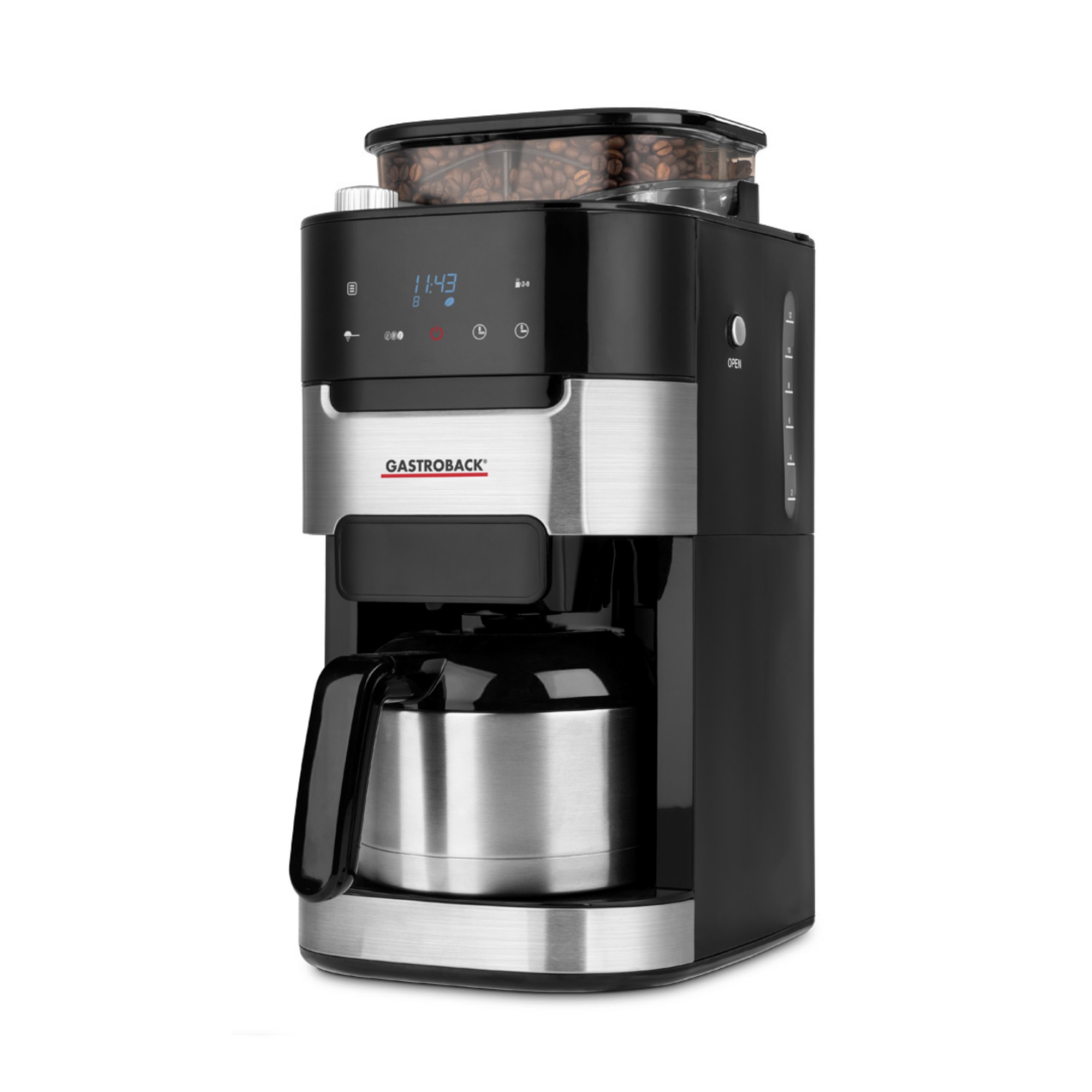 Gastroback - Kaffeemaschine Grind & Brew Pro