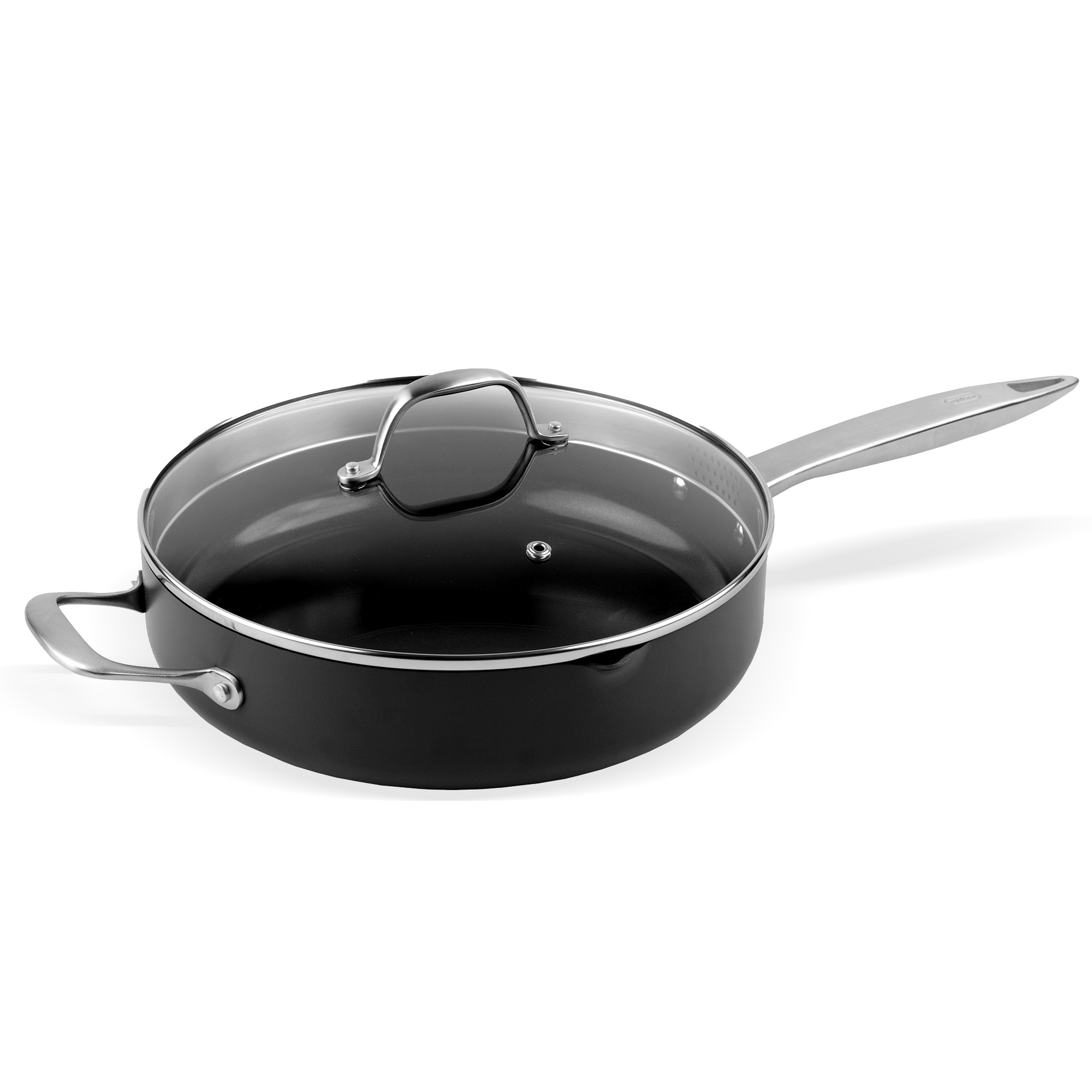 ZYLISS - Schmorpfanne mit Glasdeckel 28 cm | Ultimate Pro Keramik ZYLISS - Schmorpfanne mit Glasdeckel 28 cm | Ultimate Pro Keramik