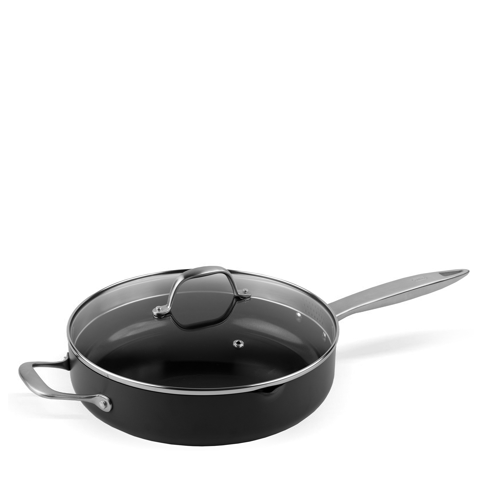 Zyliss - Schmorpfanne mit Glasdeckel 28 cm | Ultimate Pro Keramik