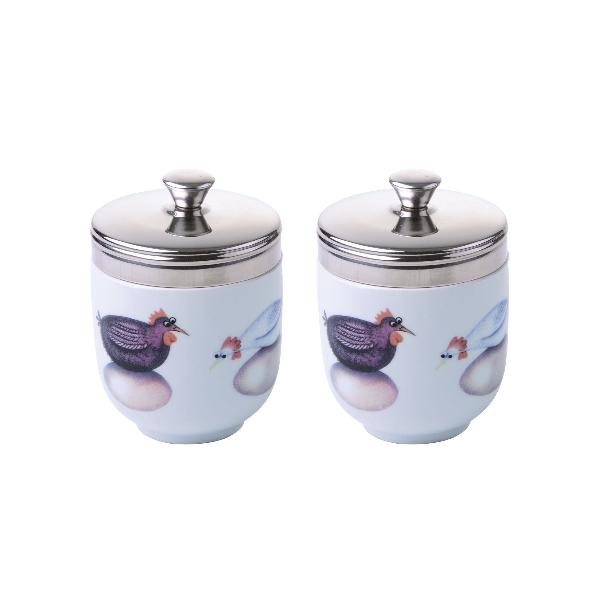 BIA - Set of 2 Egg Coddlers - Hatching Eggs by Clare Mackie
