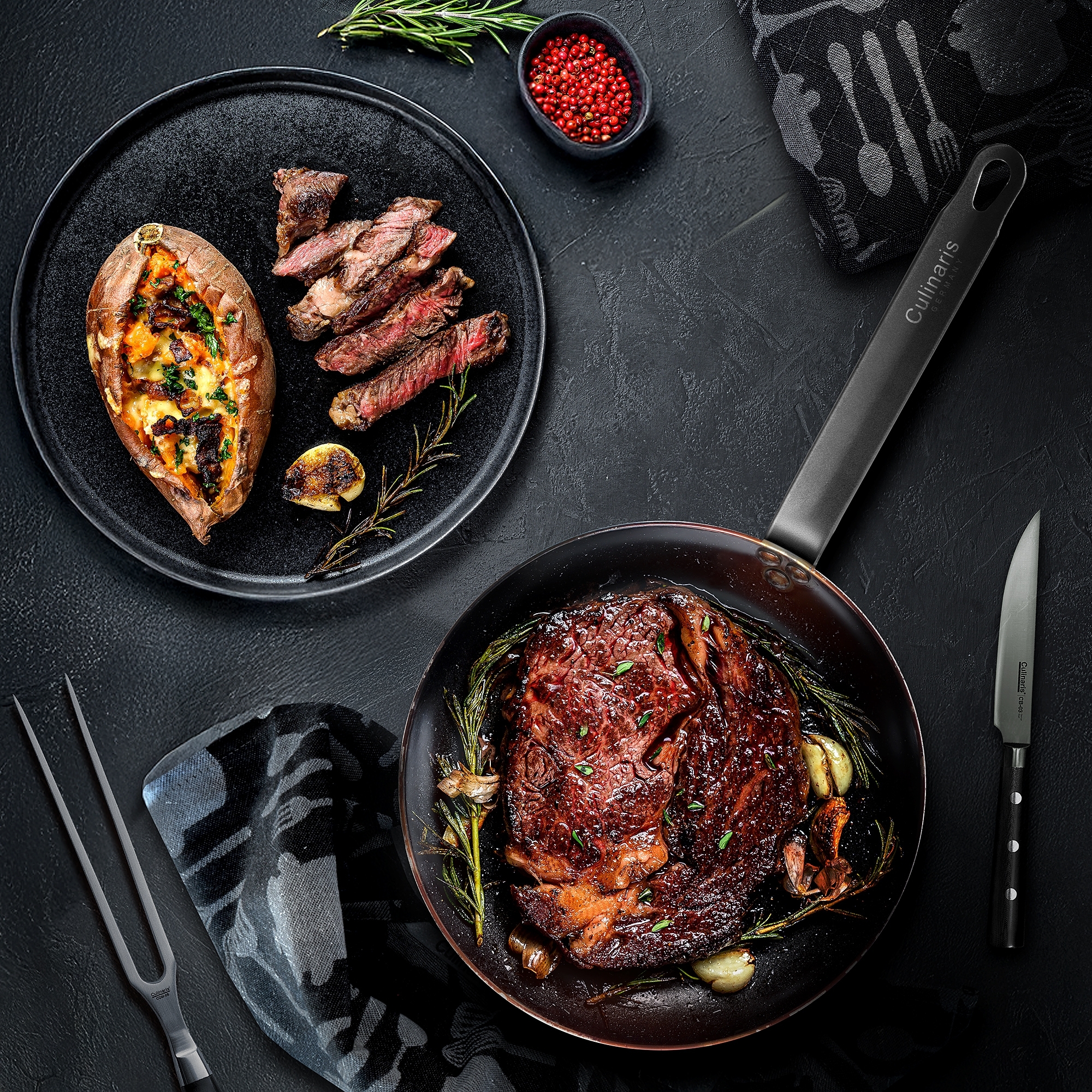 Iron Pan - Fierro Classico - 24 cm | Culinaris Iron Pan - Fierro Classico - 24 cm | Culinaris