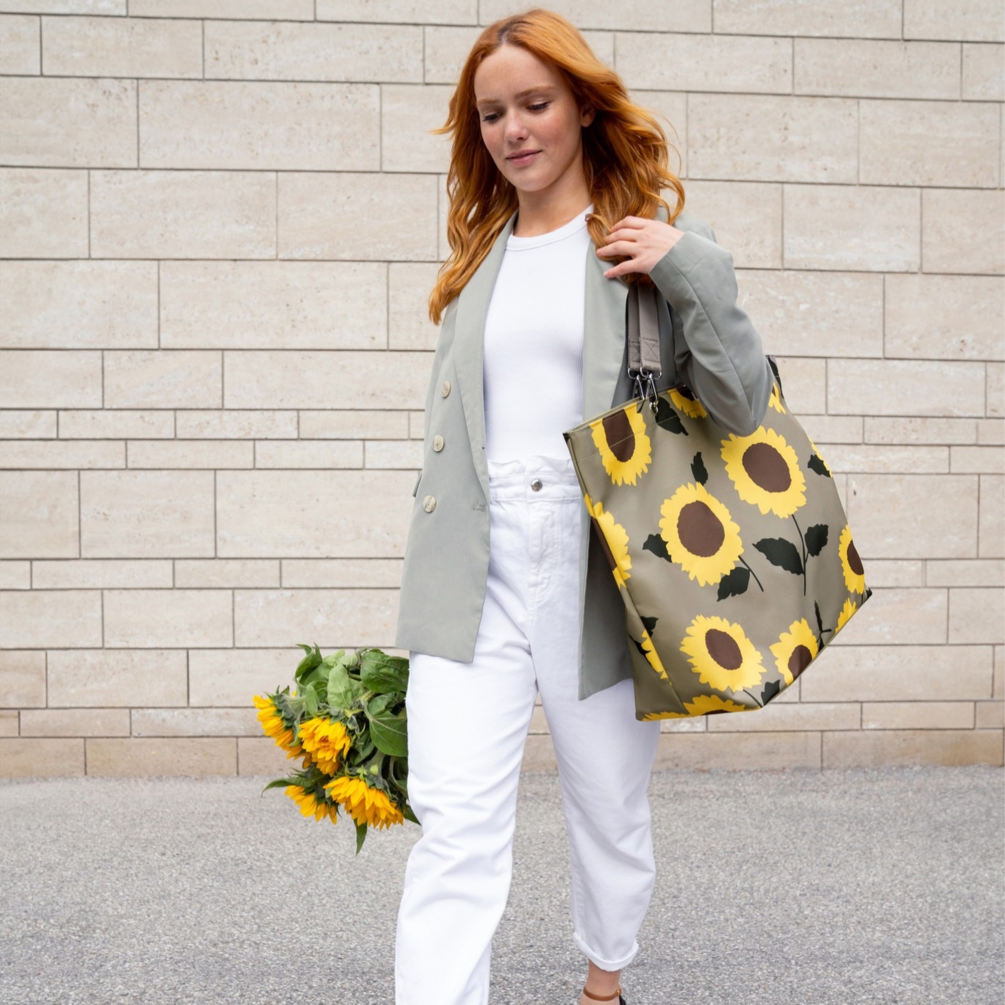 reisenthel - shopper XL - sunflowers