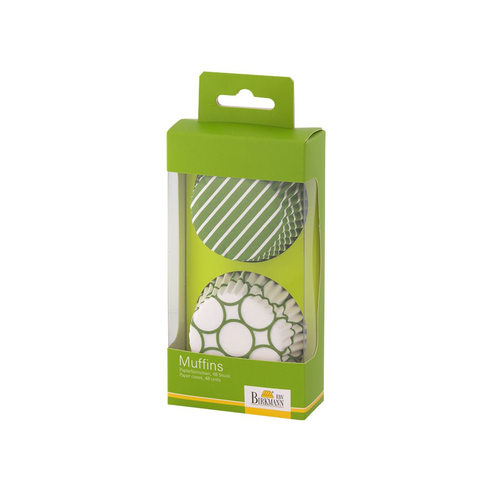 BR Color Splash Cupcake Liners, Green