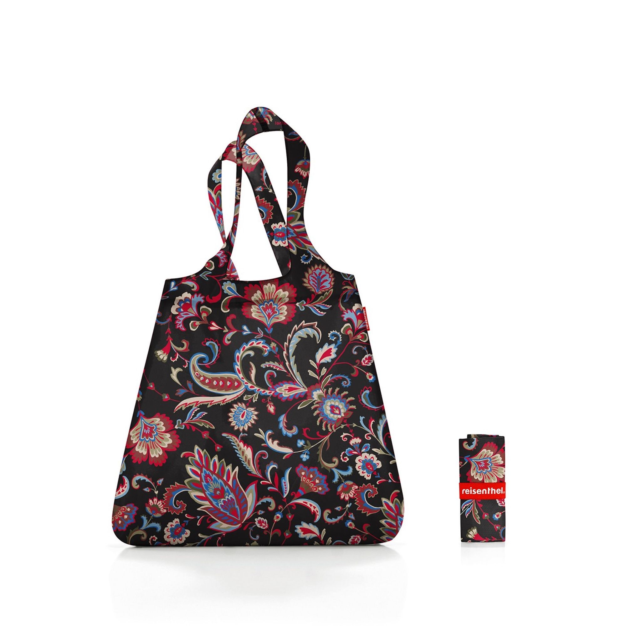 reisenthel - mini maxi shopper - paisley black reisenthel - mini maxi shopper - paisley black