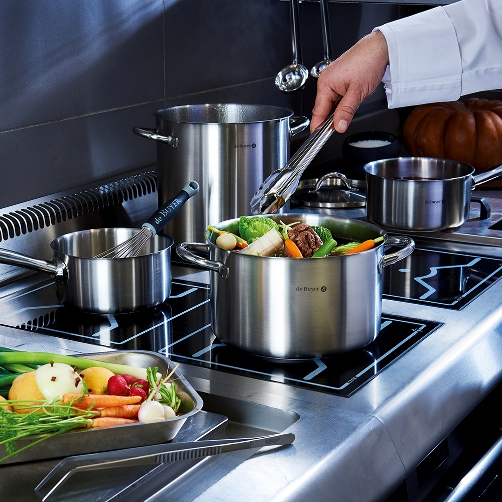 de Buyer - PRIM'APPETY - Saucepan Stainless Steel - Set of 4 de Buyer - PRIM'APPETY - Saucepan Stainless Steel - Set of 4