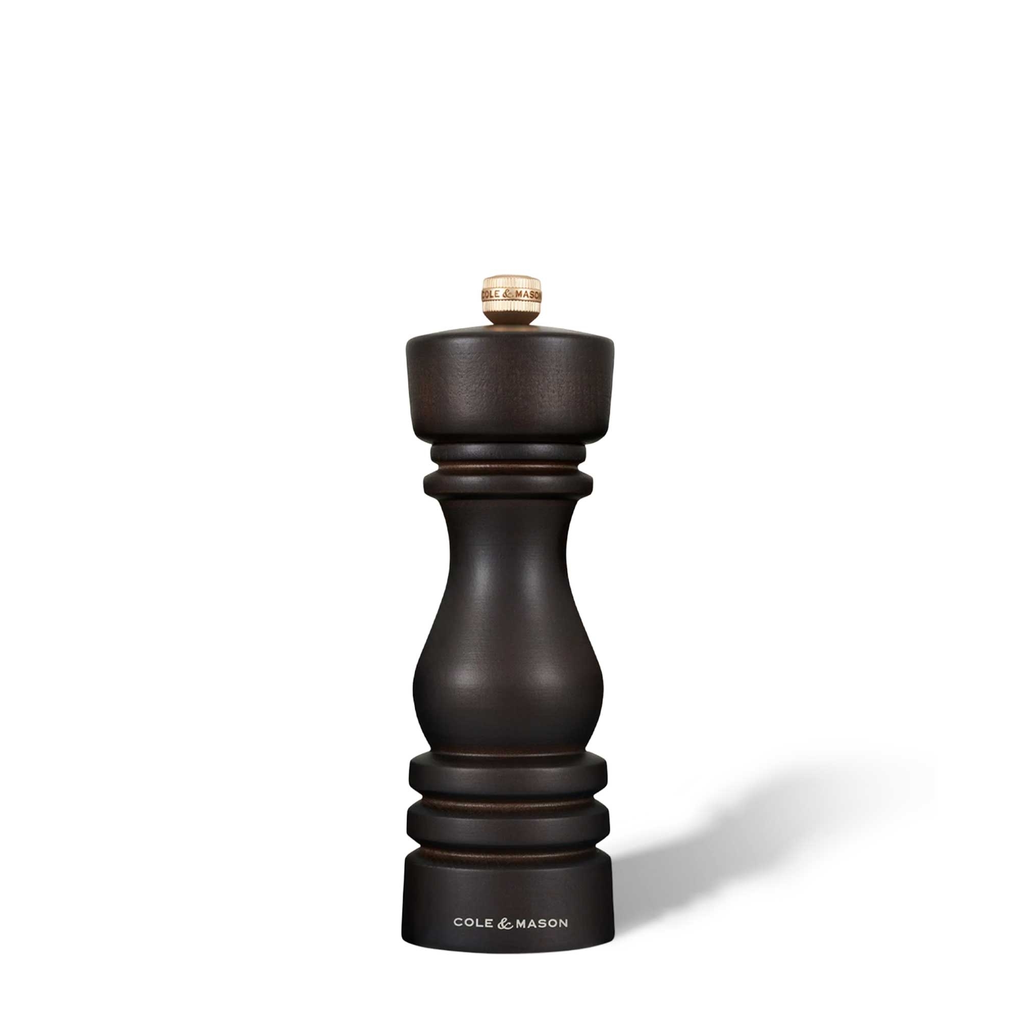 COLE & MASON - London Salt Mill - 18 cm | Dark Stained